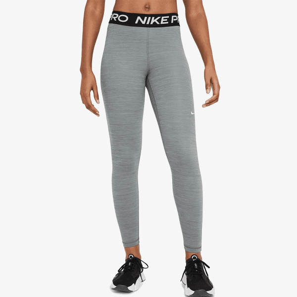 NIKE WOMEN'S MID-RISE MESH-PANELED LEGGINGS Thumbnail 1