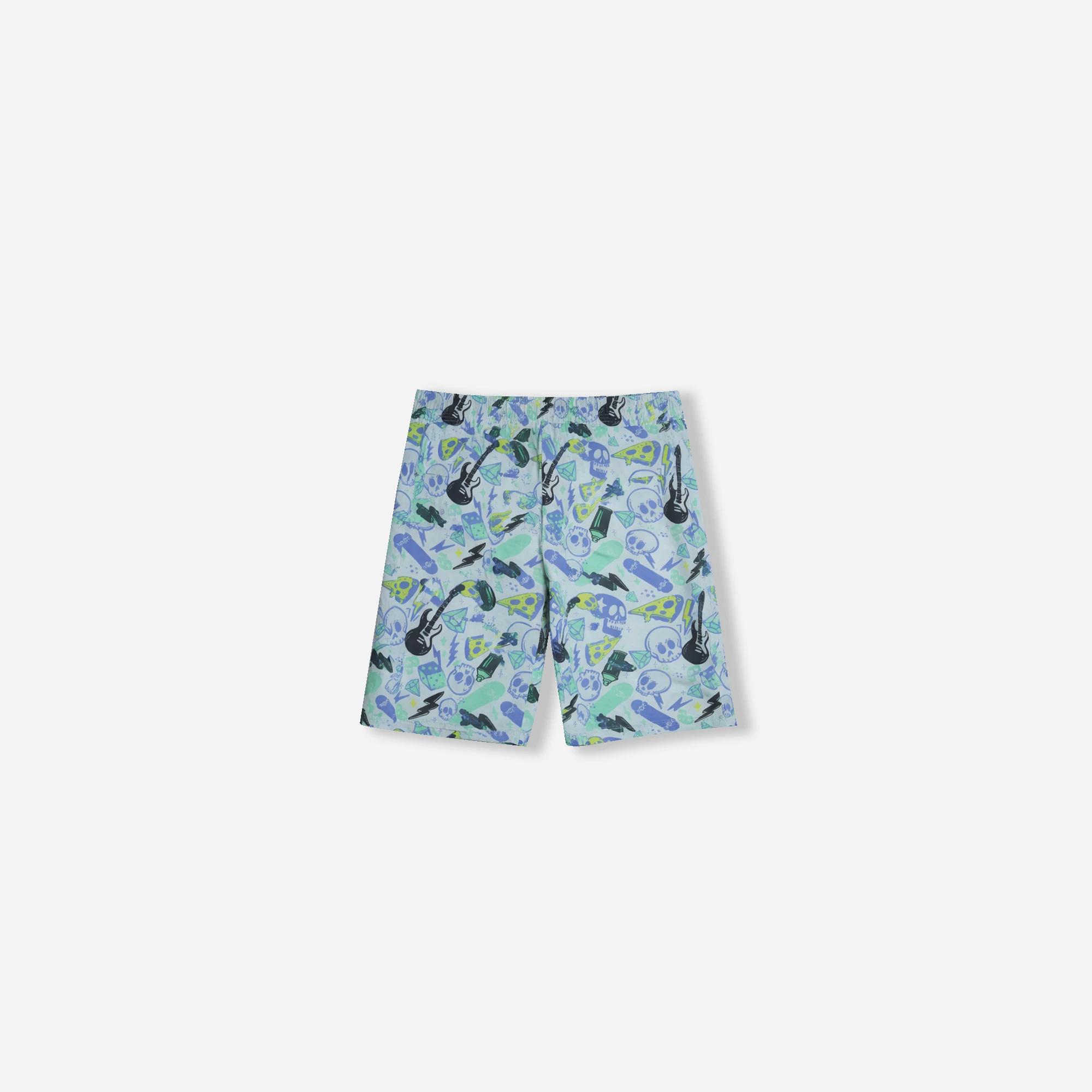 Boys' All-Over Graphic Print Performance Shorts media preview 3