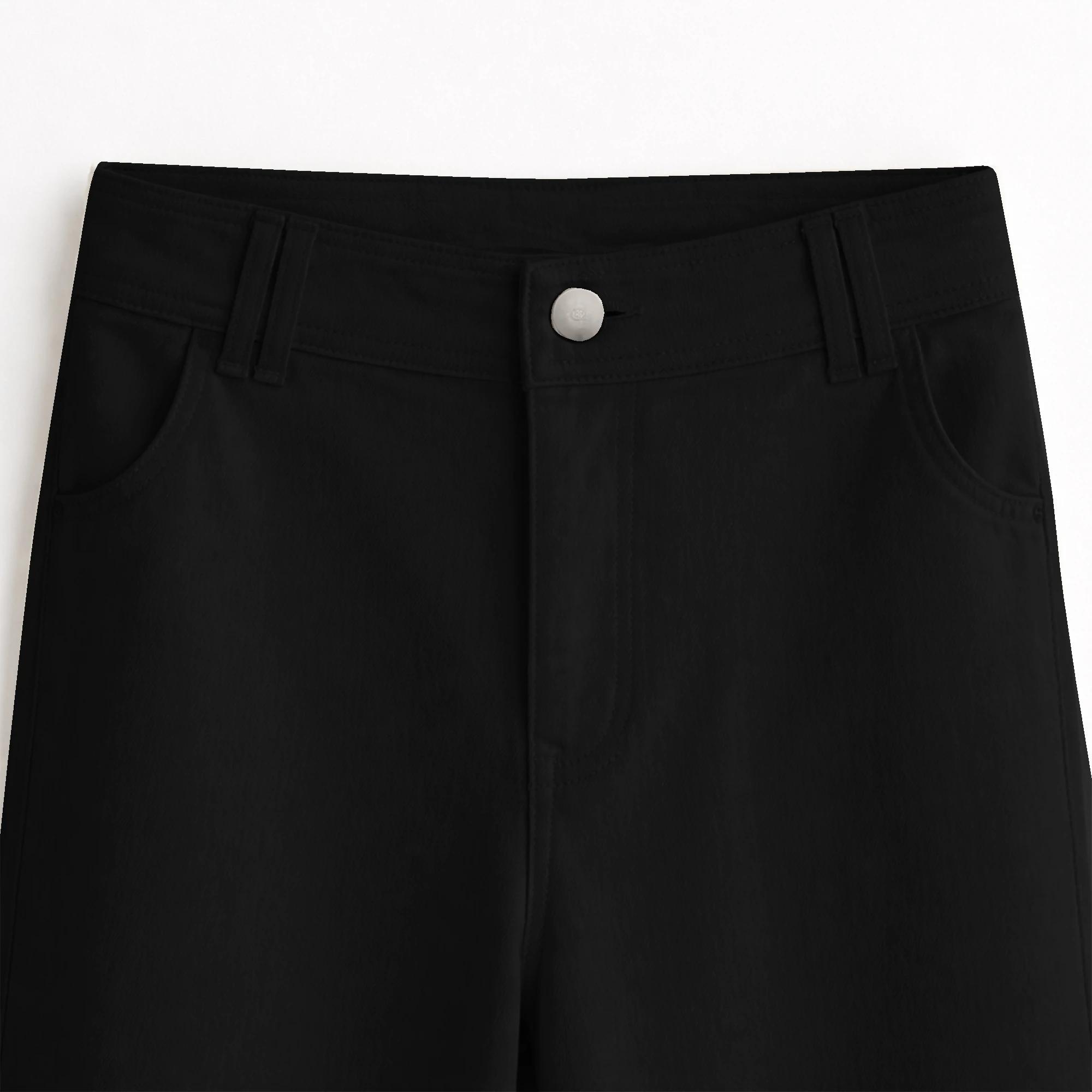 wide-leg, high-waisted trousers for girls Thumbnail 2