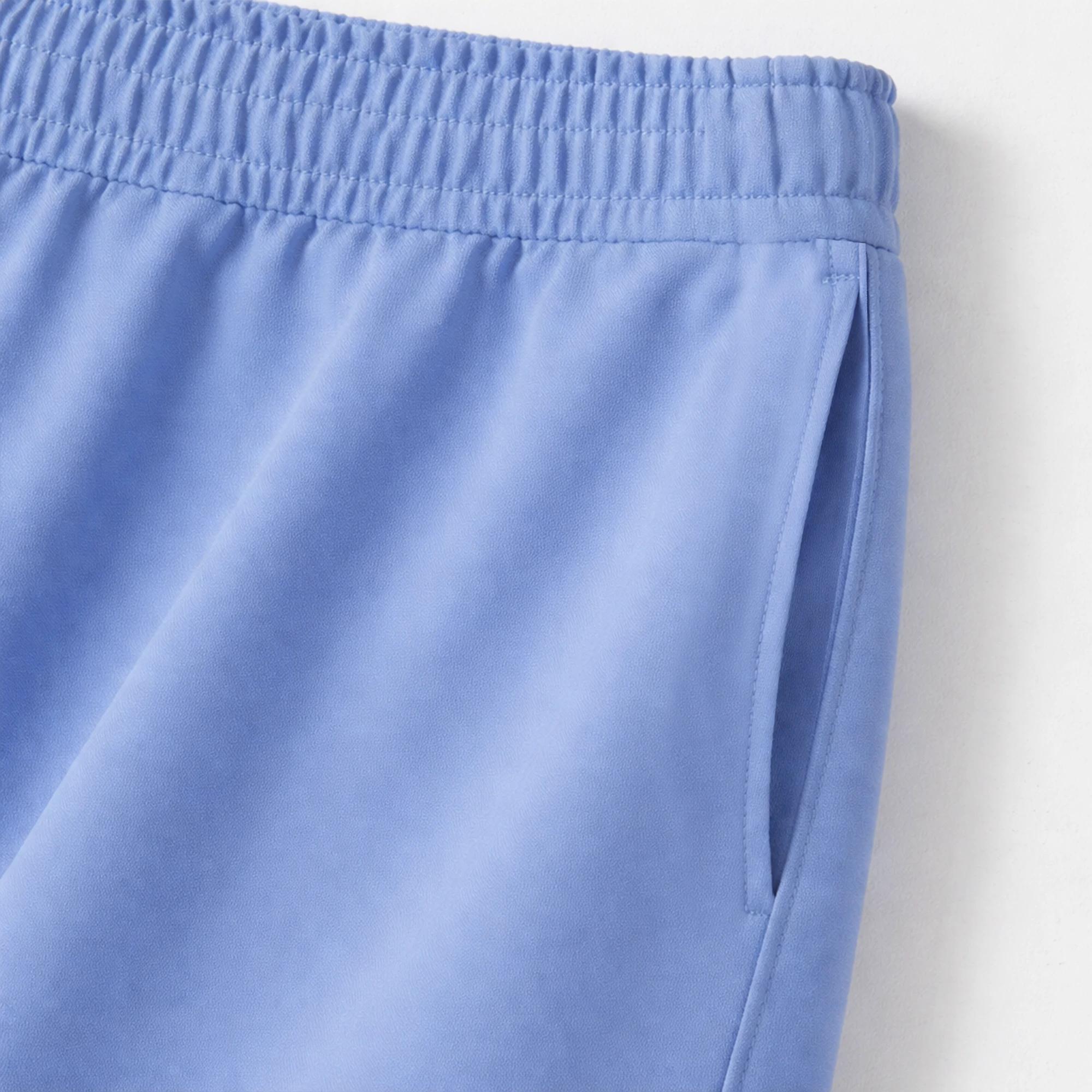 Women's high-waisted athletic pants with elasticated cuffs Thumbnail 2