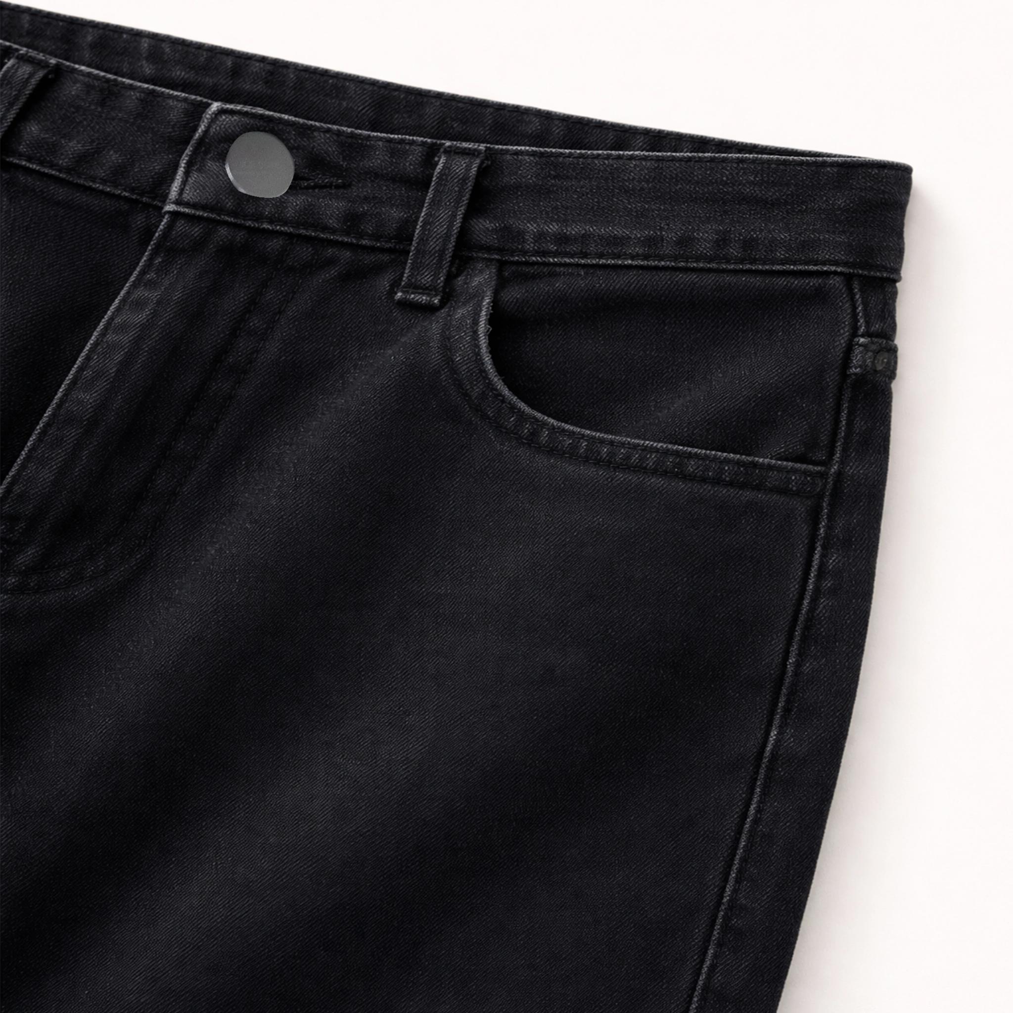 Women's wide-leg high-waisted jeans media preview 2