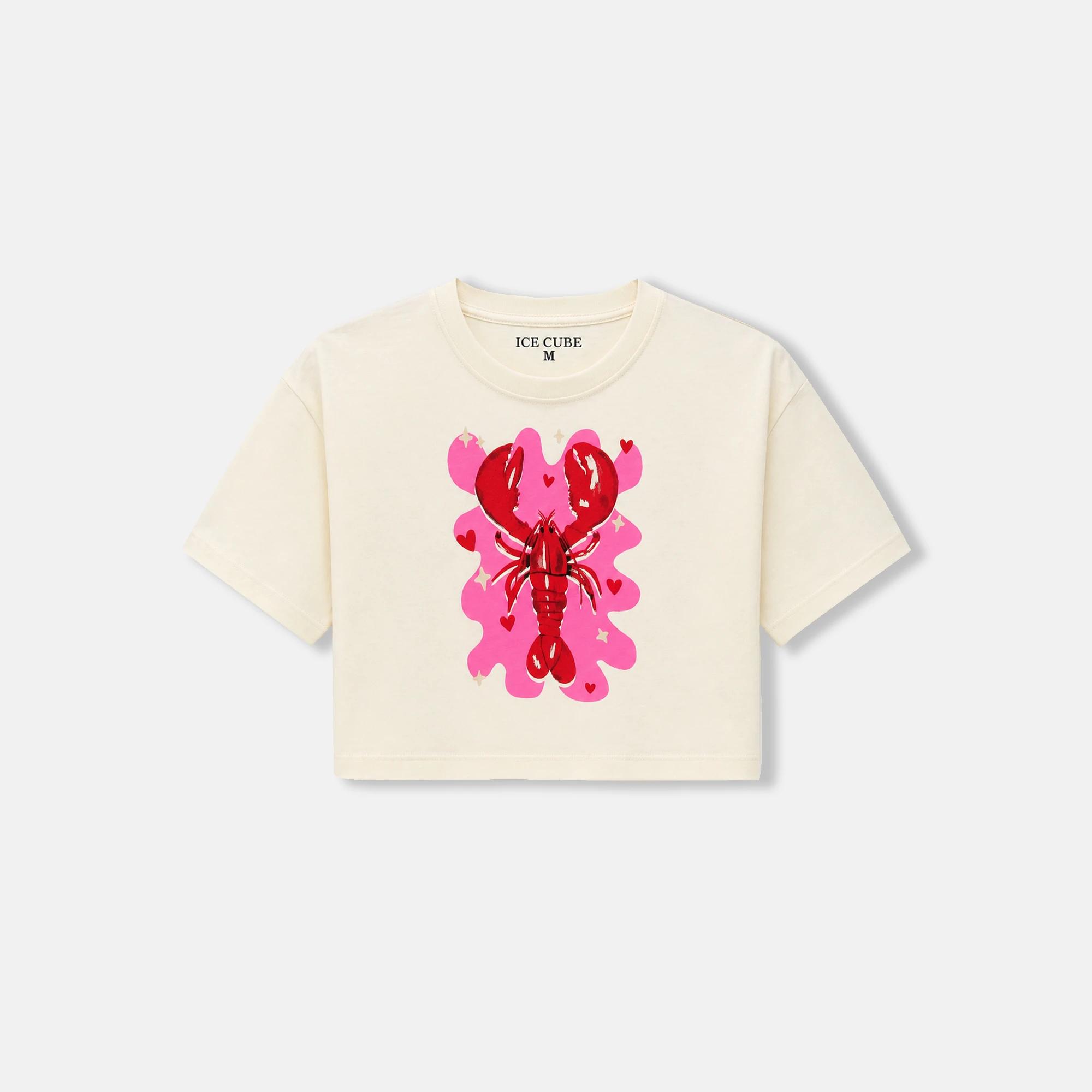 Girls' short-sleeved t-shirt with unique designs Thumbnail 1