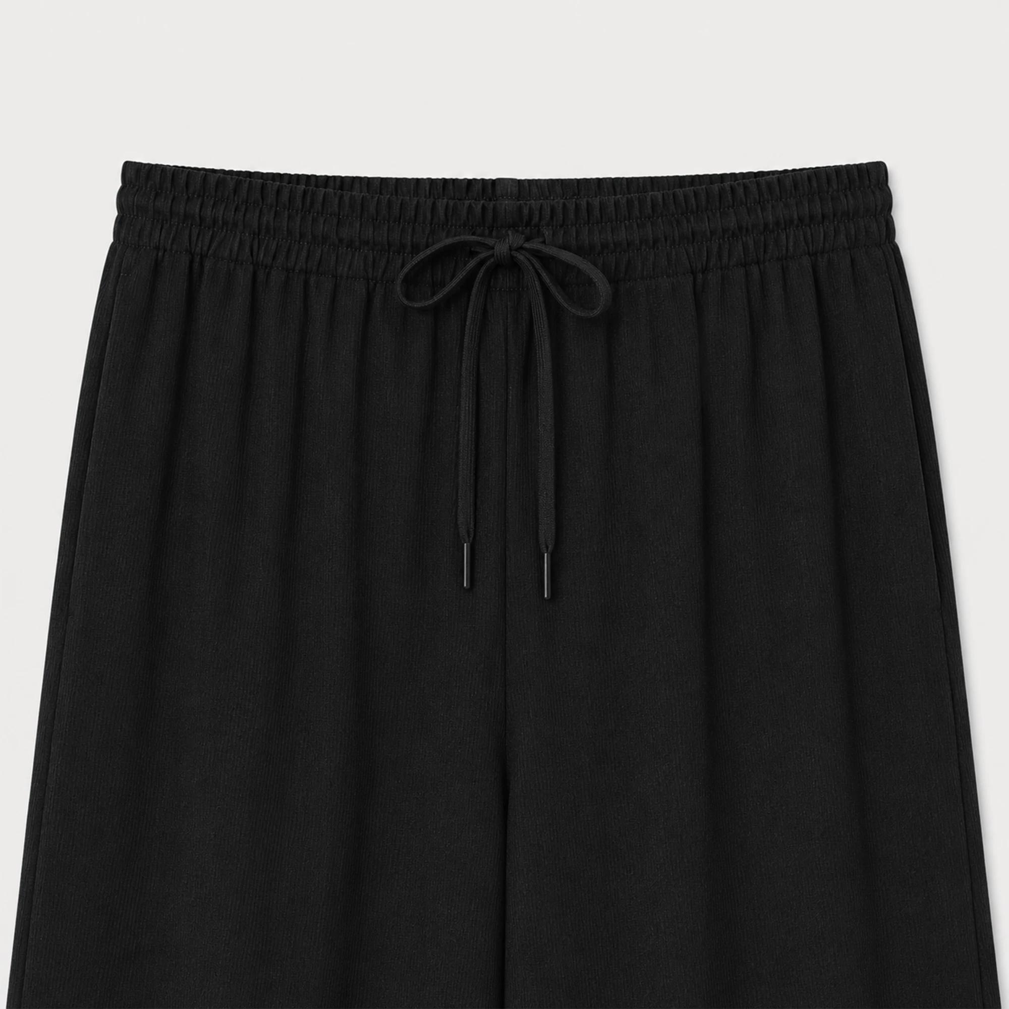 Women's Wide-Leg Drawstring Pants  media preview 2