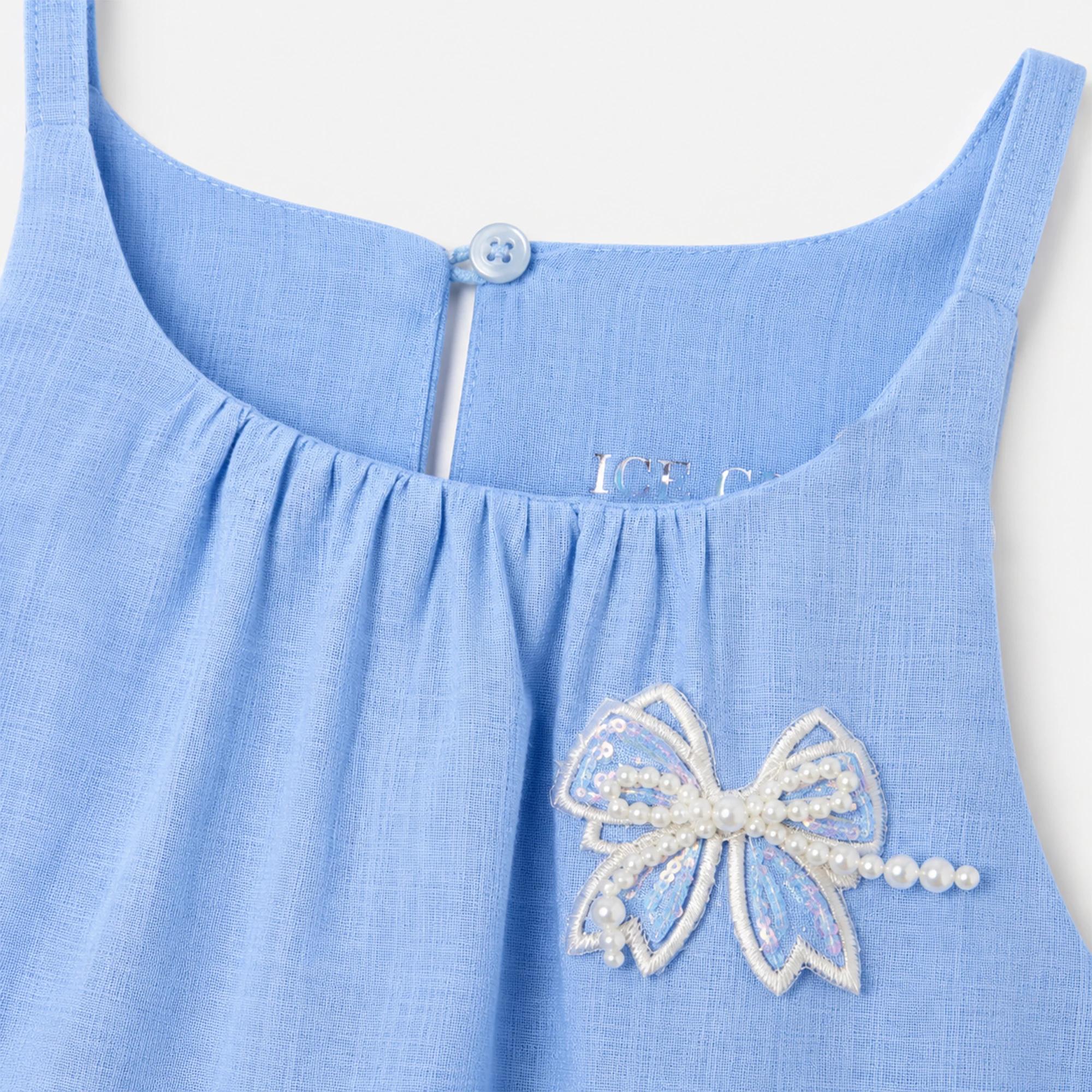 Girls' Sleeveless A-Line Dress media preview 2