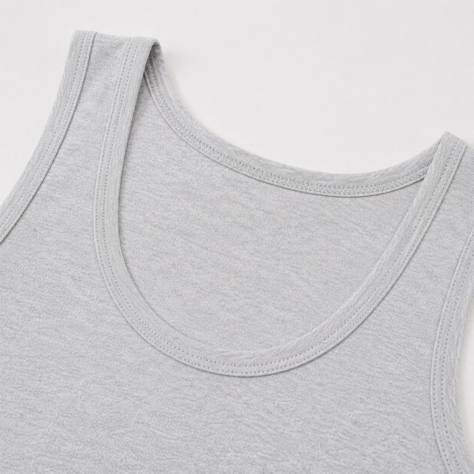 Men's Classic Scoop Neck Undershirt Tank media preview 2