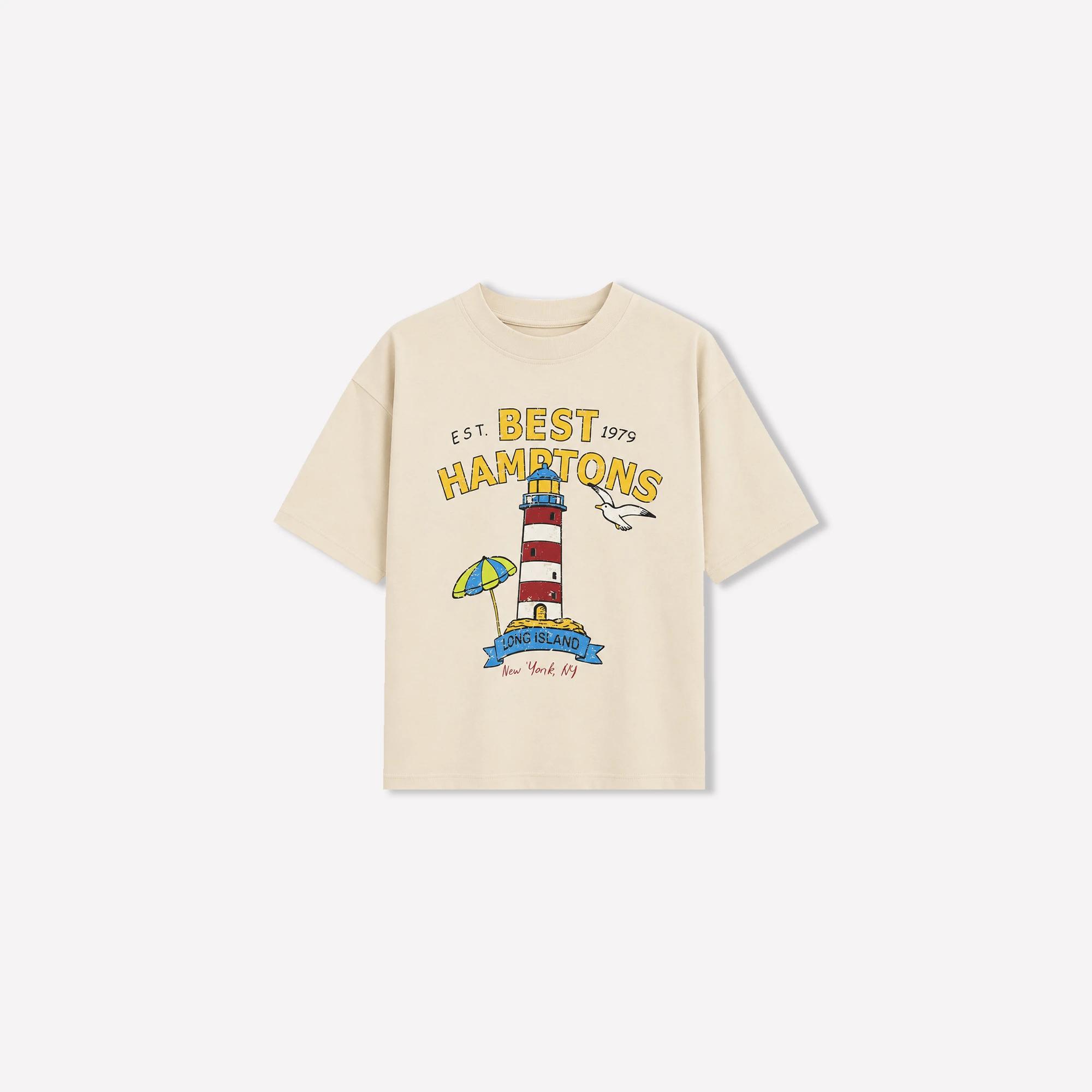 Printed cotton short-sleeved t-shirt for boys Thumbnail 2