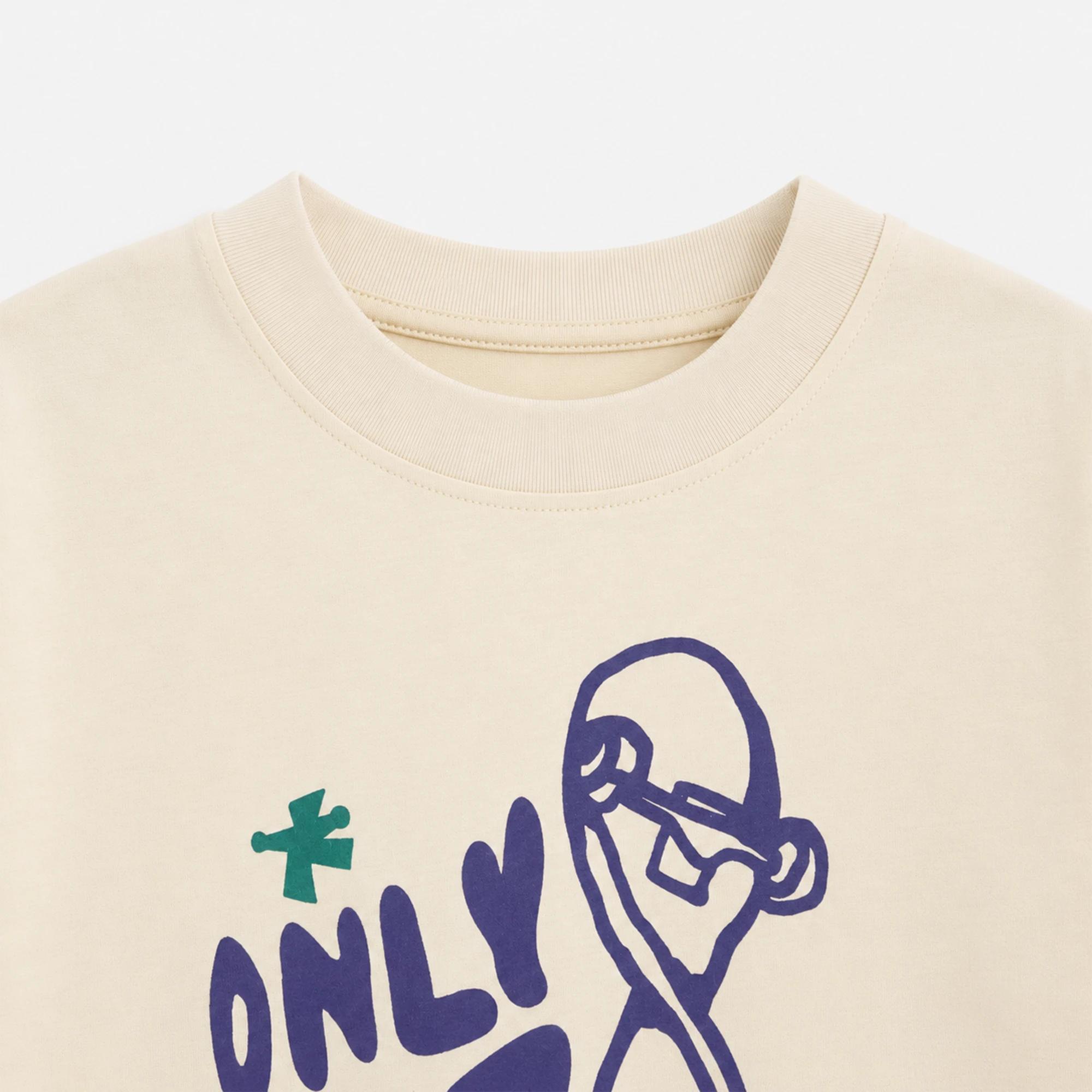 Printed cotton short-sleeved t-shirt for boys Thumbnail 3