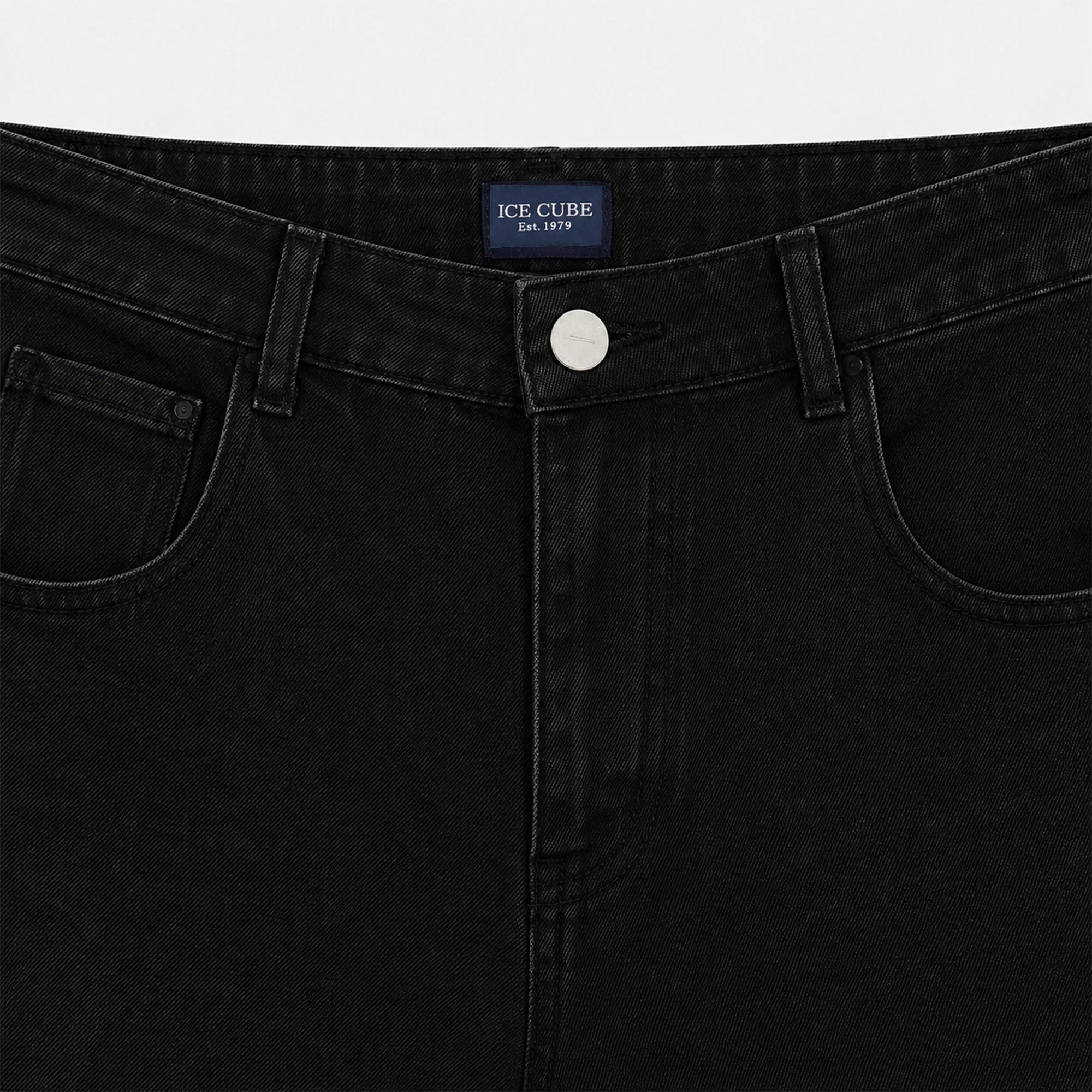 Women's High-Waisted Barrel Leg Jeans media preview 3