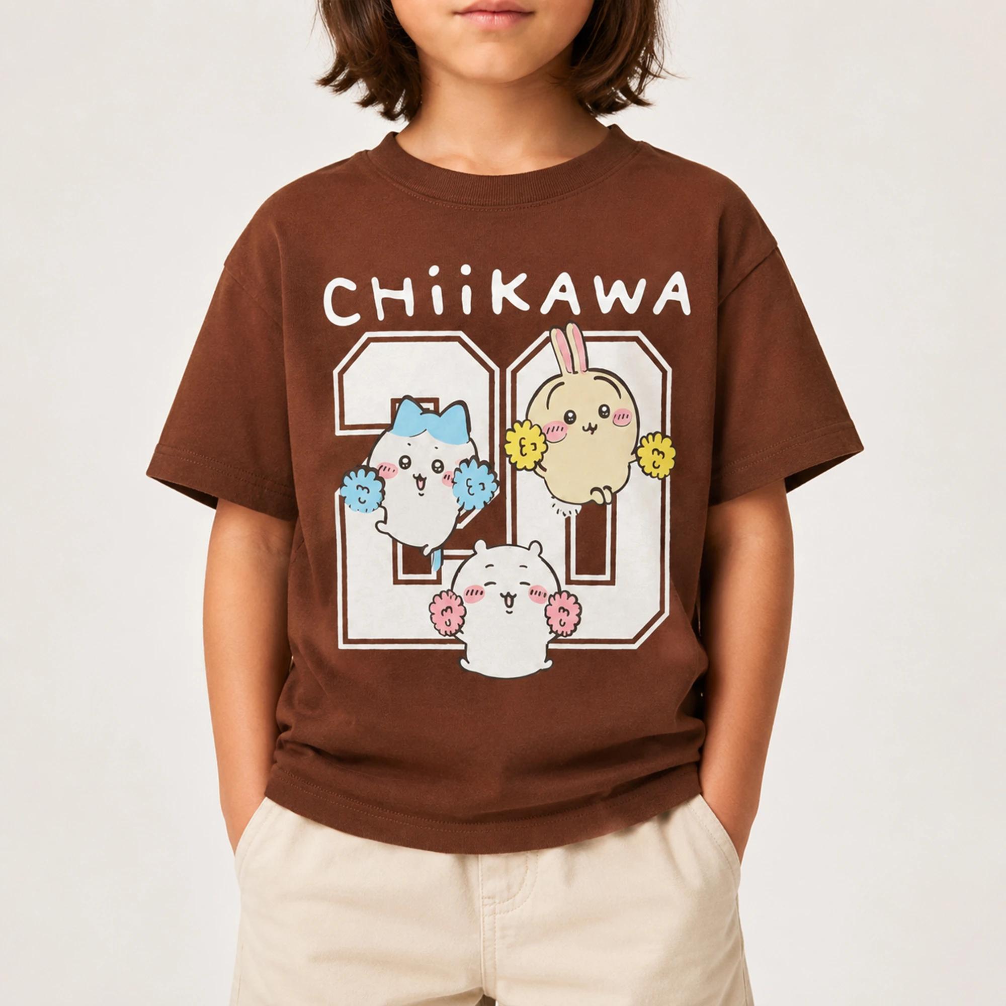 Girls' cropped t-shirt with print alternative product image
