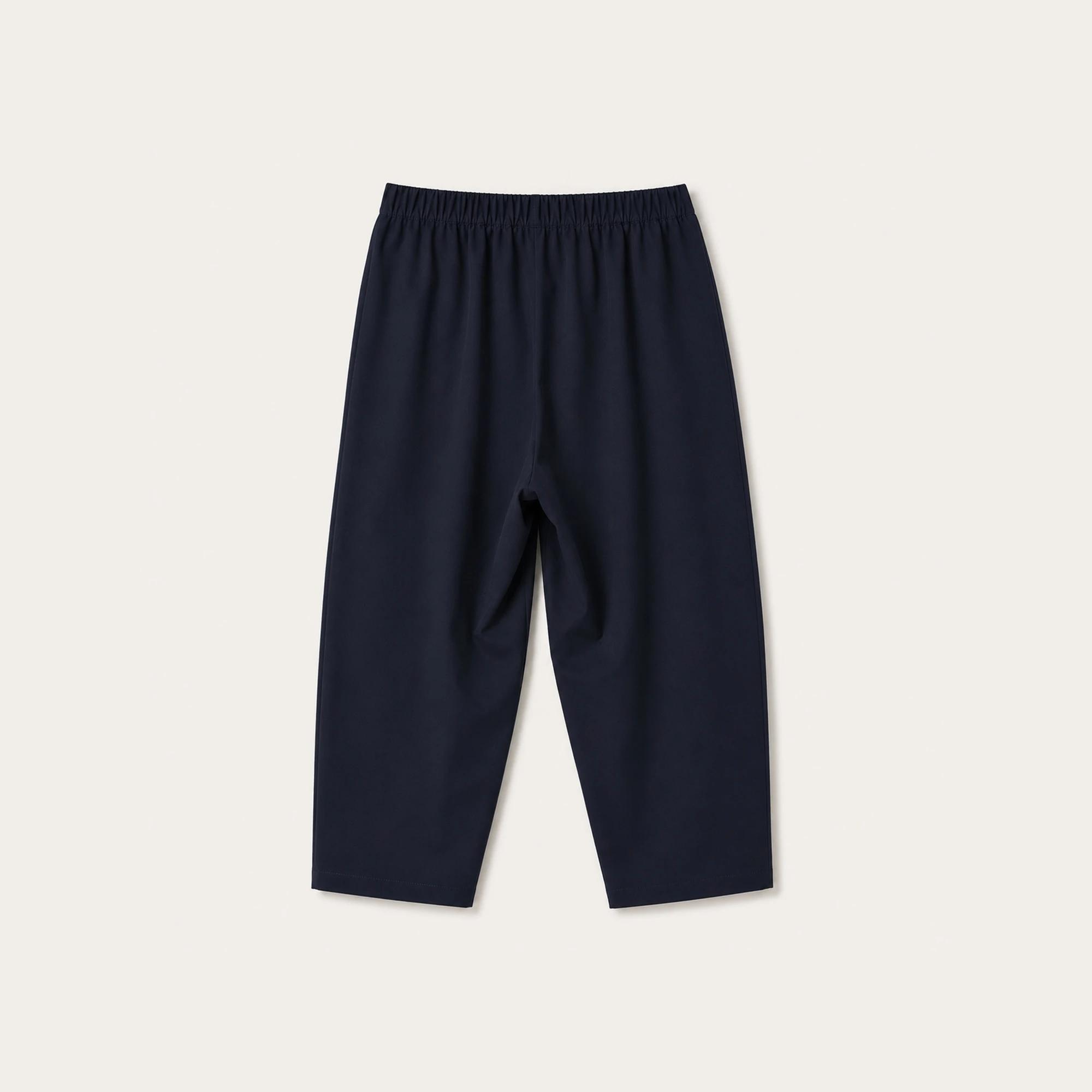 Women's Relaxed Straight-Leg Drawstring Trousers media preview 4