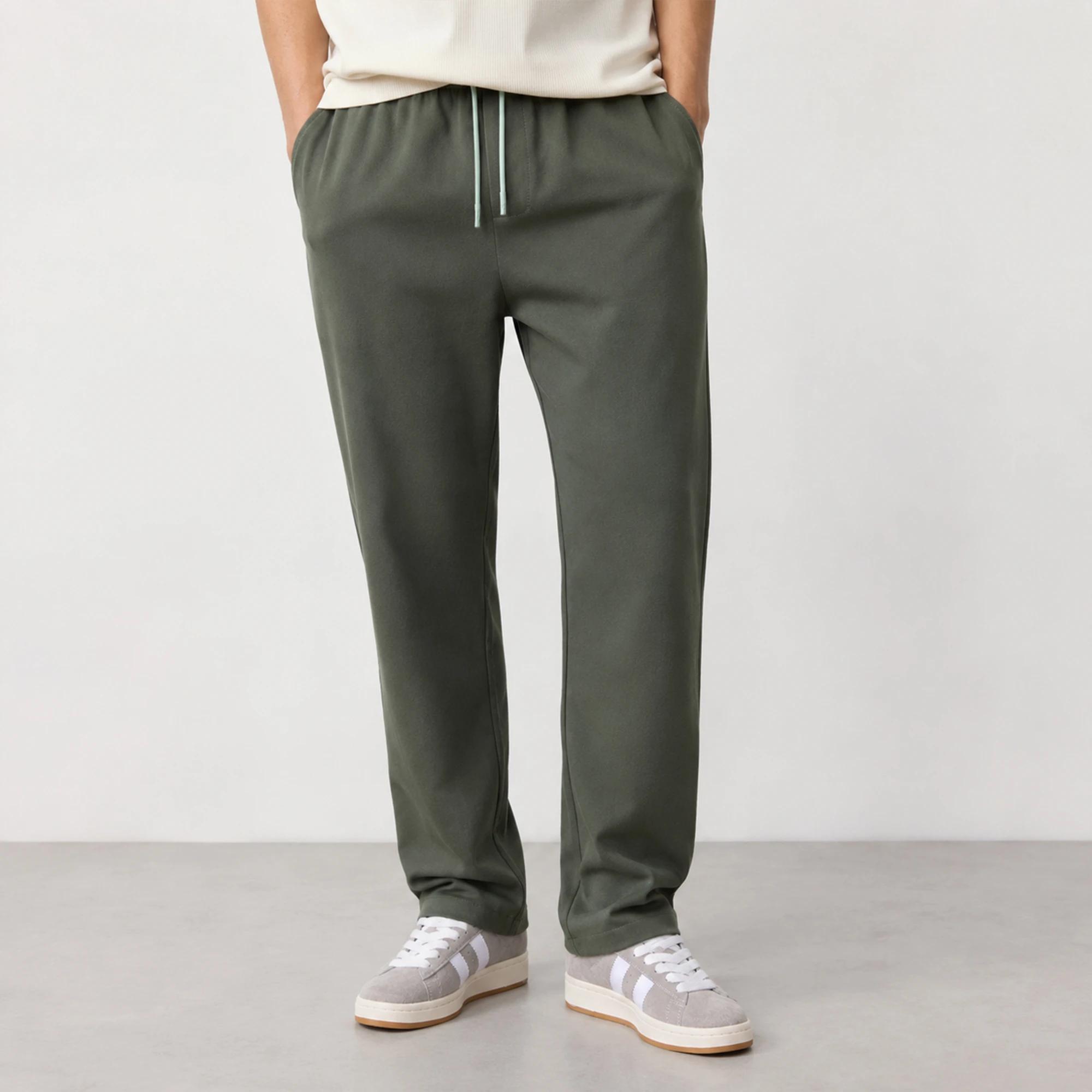 Men's drawstring-waist trousers Thumbnail 1