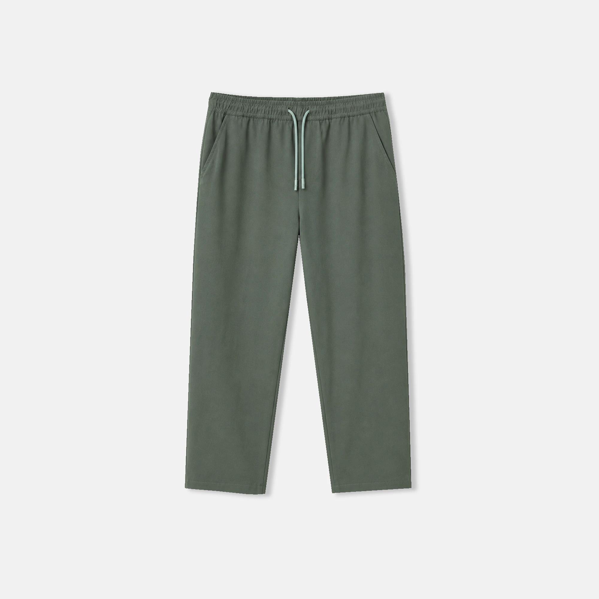 Men's drawstring-waist trousers Thumbnail 2