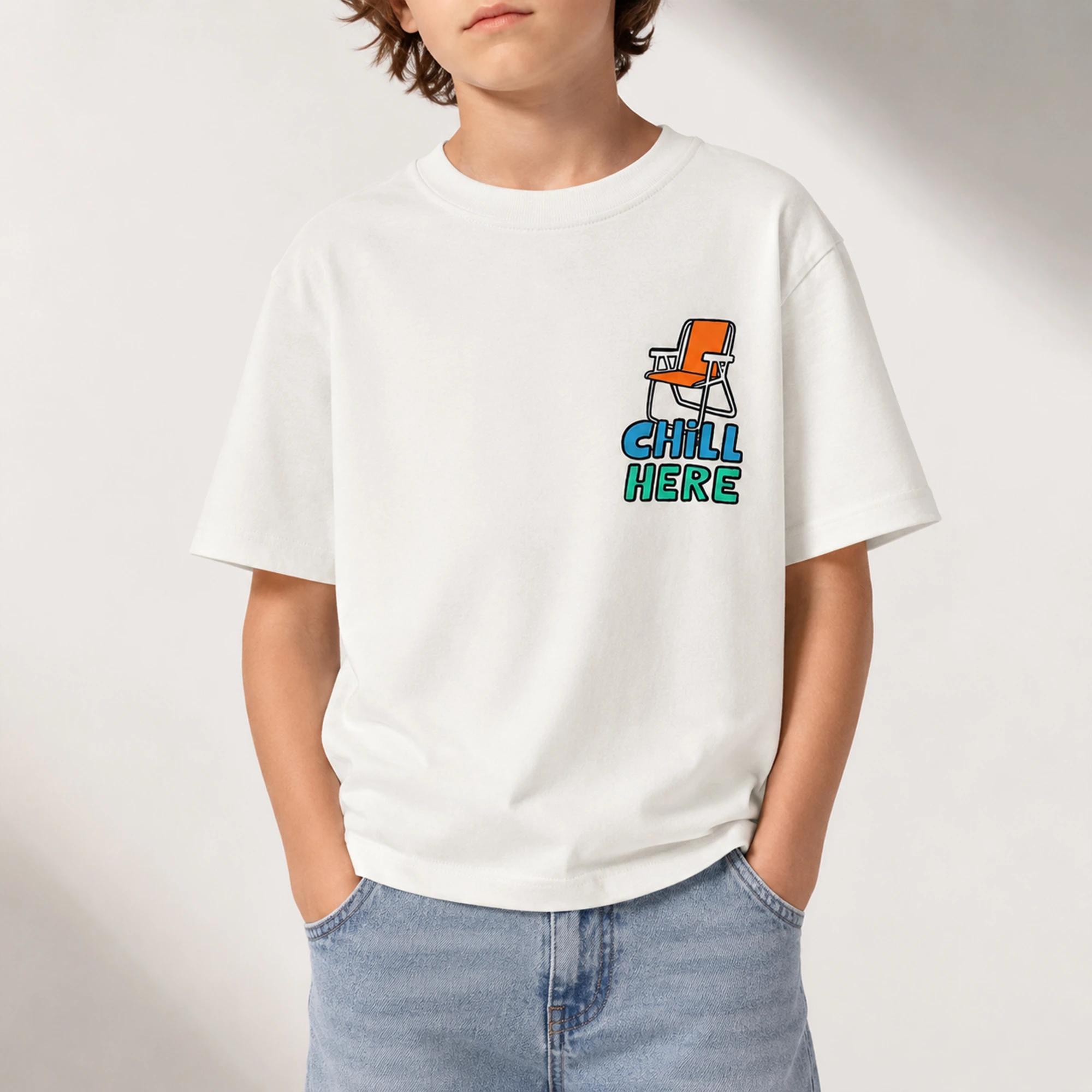 Boys' Graphic Crewneck T-Shirt alternative product image