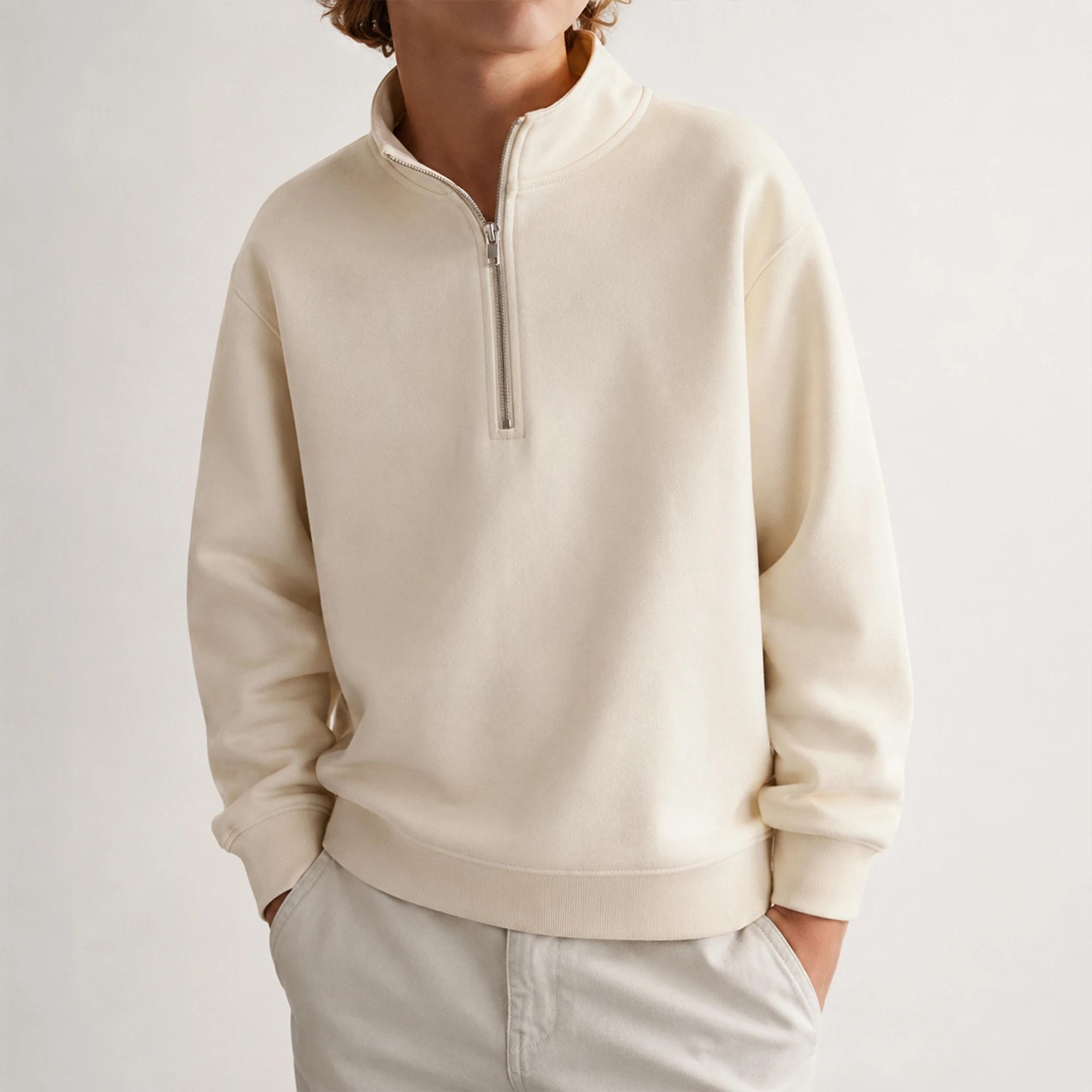 BOY'S BLEND QUARTER-ZIP SWEATSHIRT Thumbnail 1