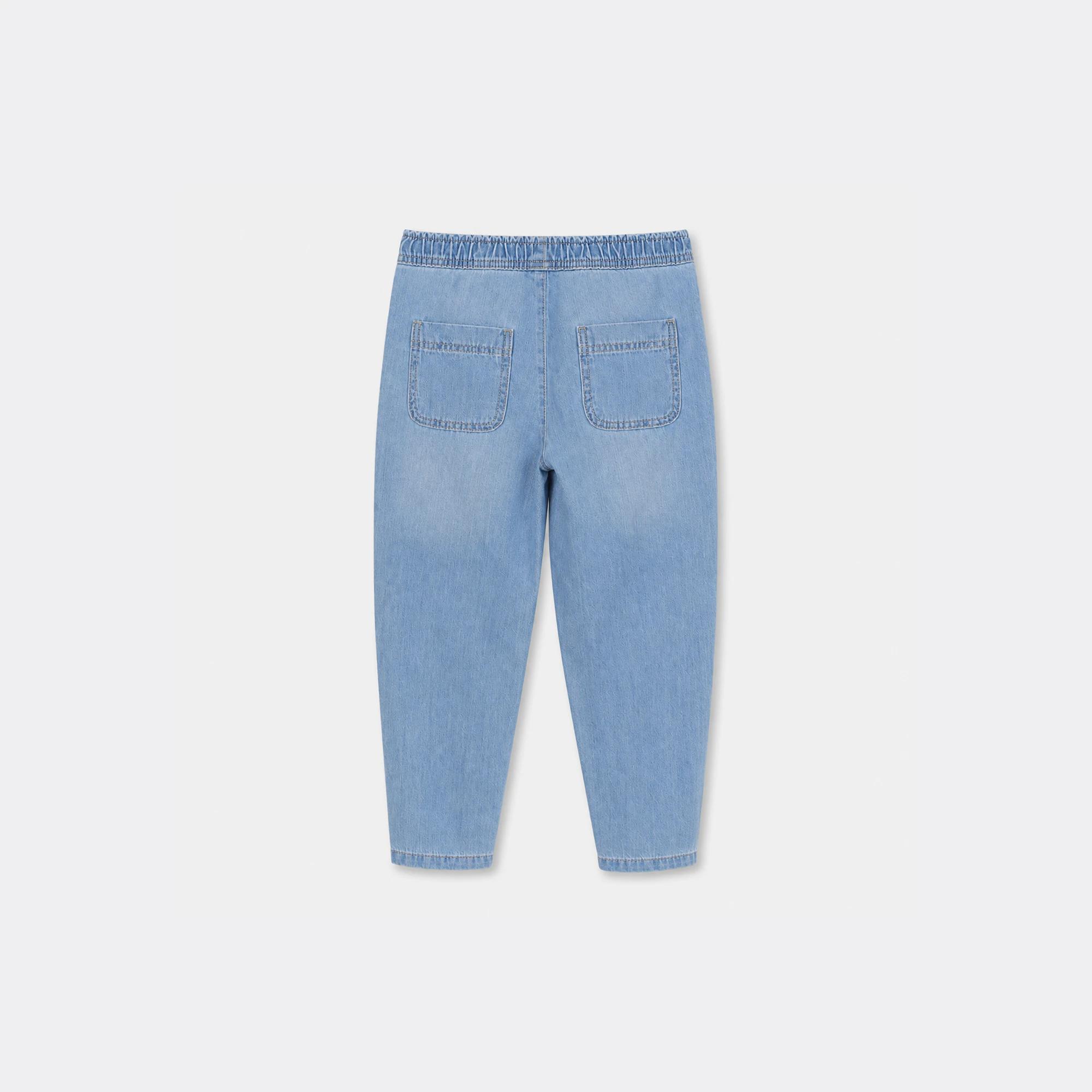 BOY'S ELASTIC WAIST DENIM PANTS Thumbnail 4