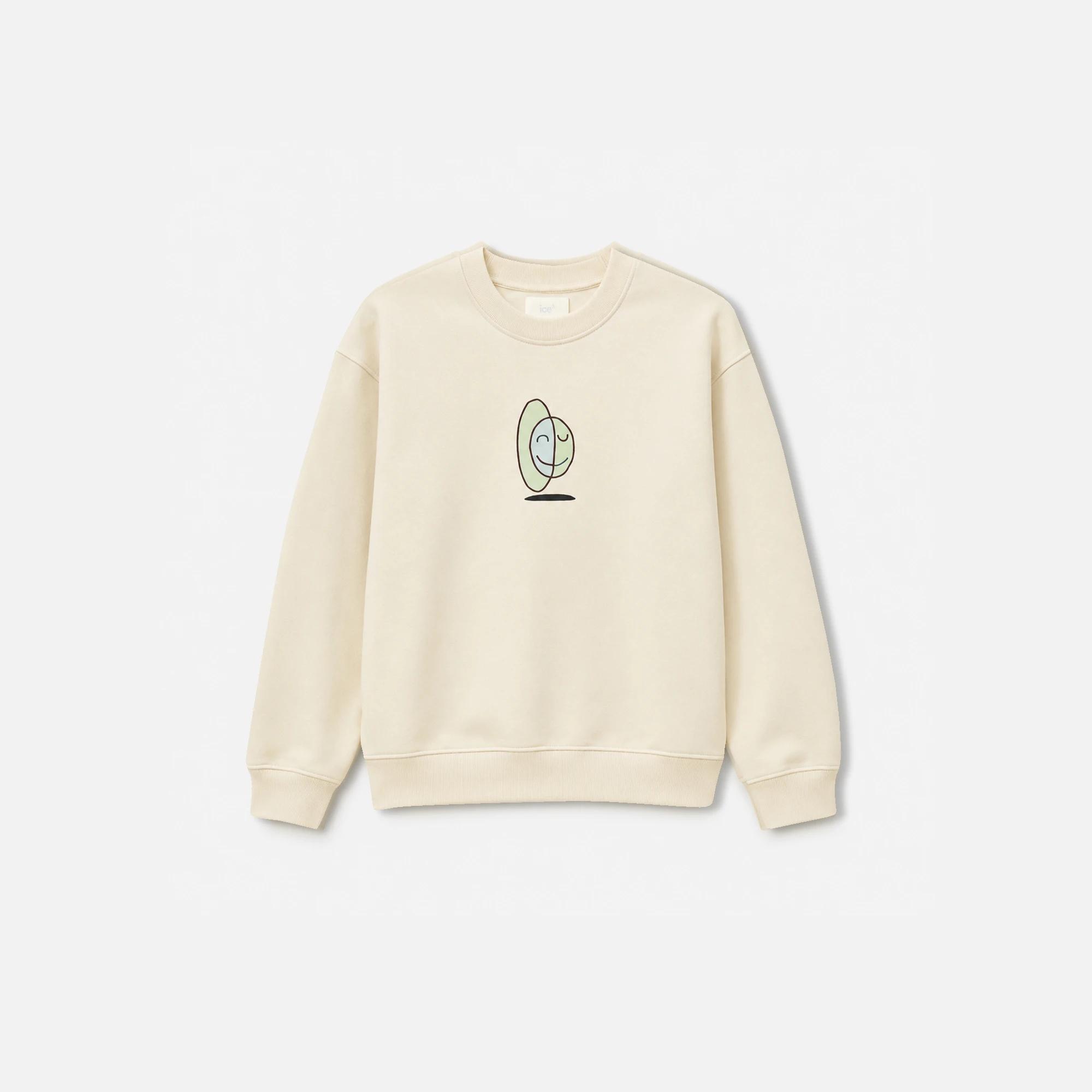 MEN'S GRAPHIC CREWNECK SWEATSHIRT- COTTON BLEND Thumbnail 2