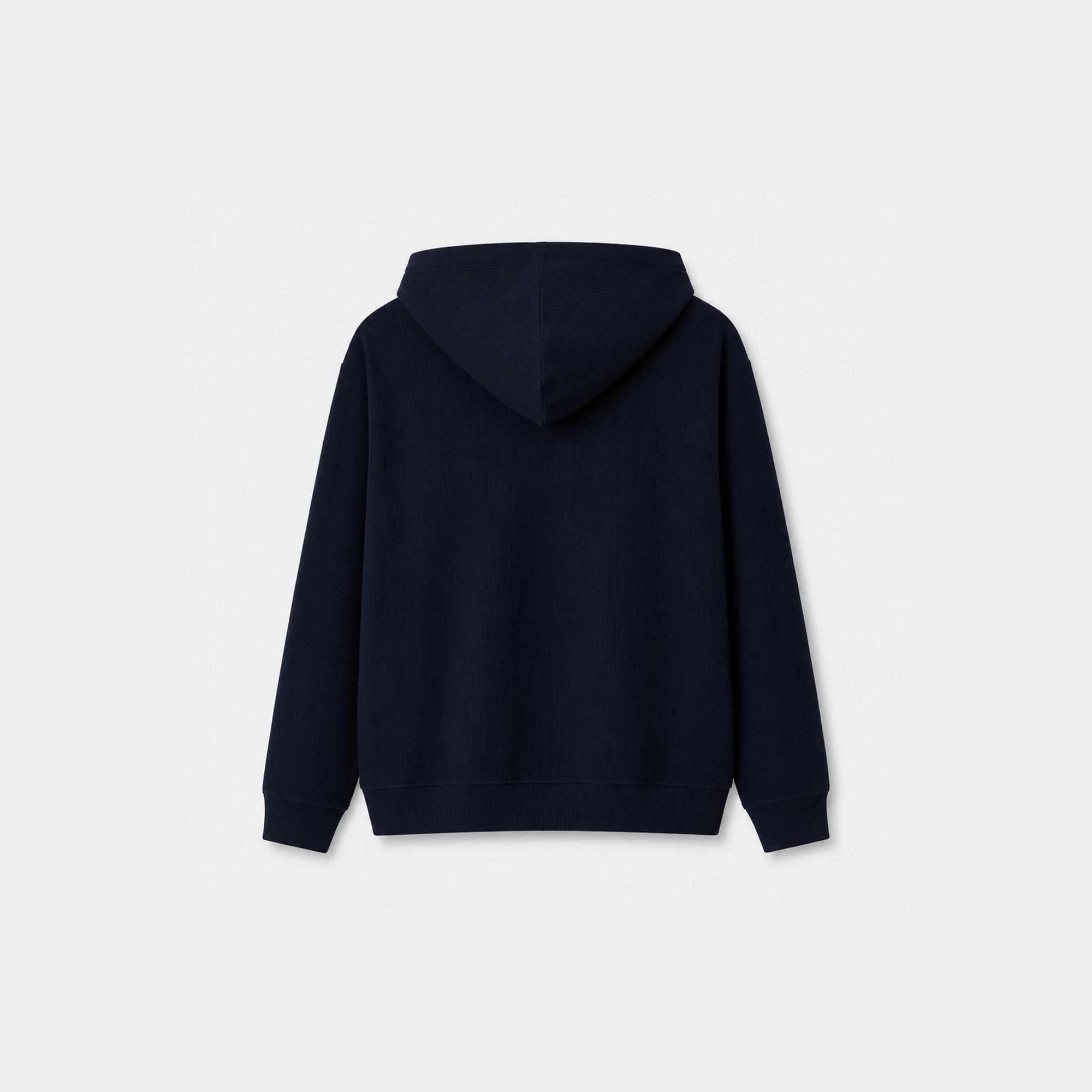 MEN'S TEXTURIZED ZIP-FRONT HOODED JACKET Thumbnail 4