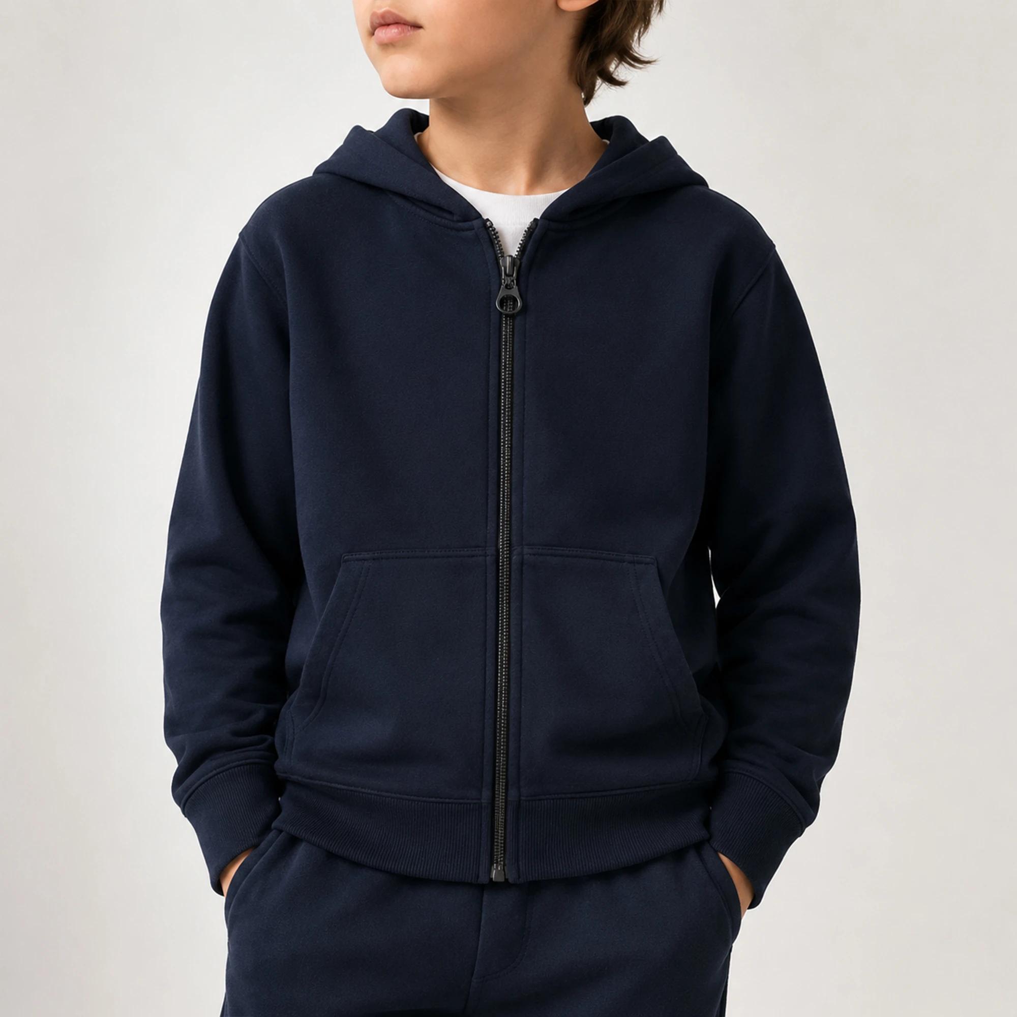 BOY'S FULL-ZIP HOODED JACKET alternative product image