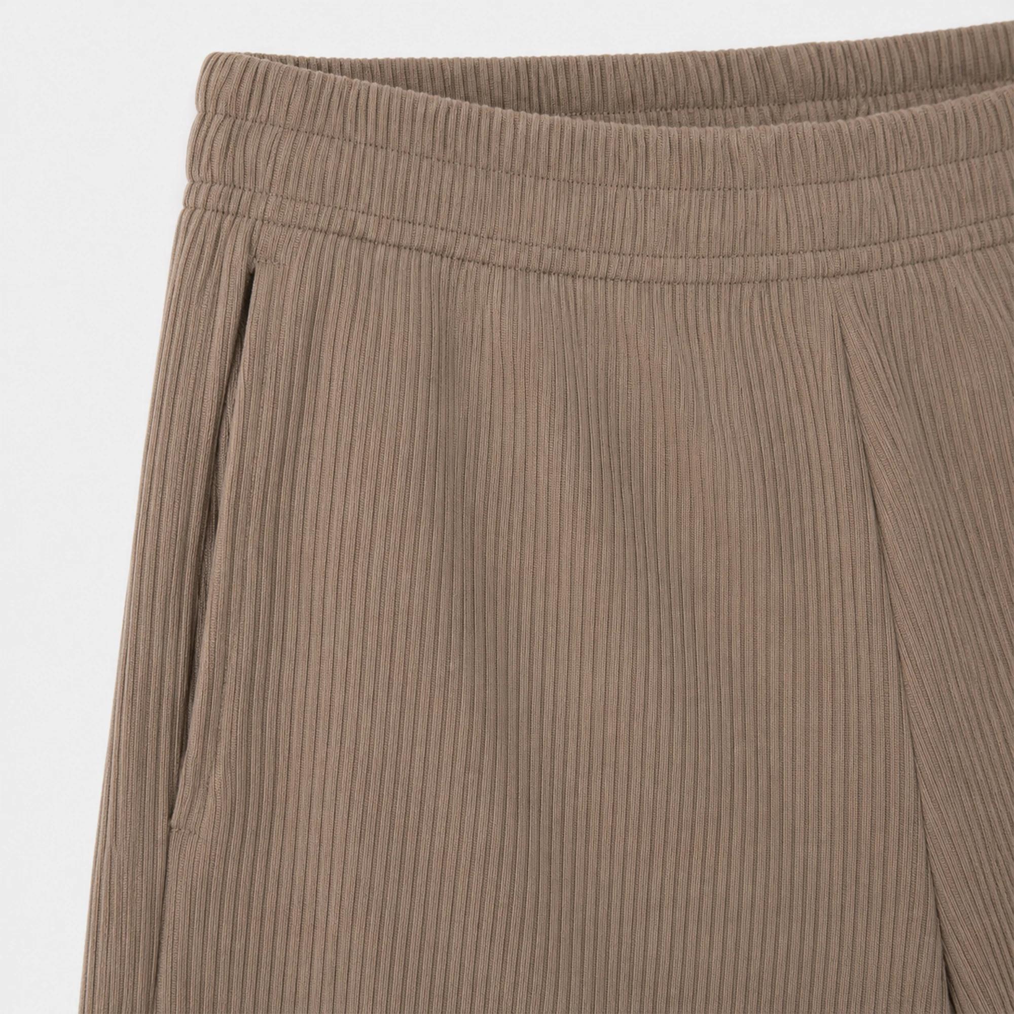 GIRLS'S RIBBED WIDE-LEG PANTS Thumbnail 3