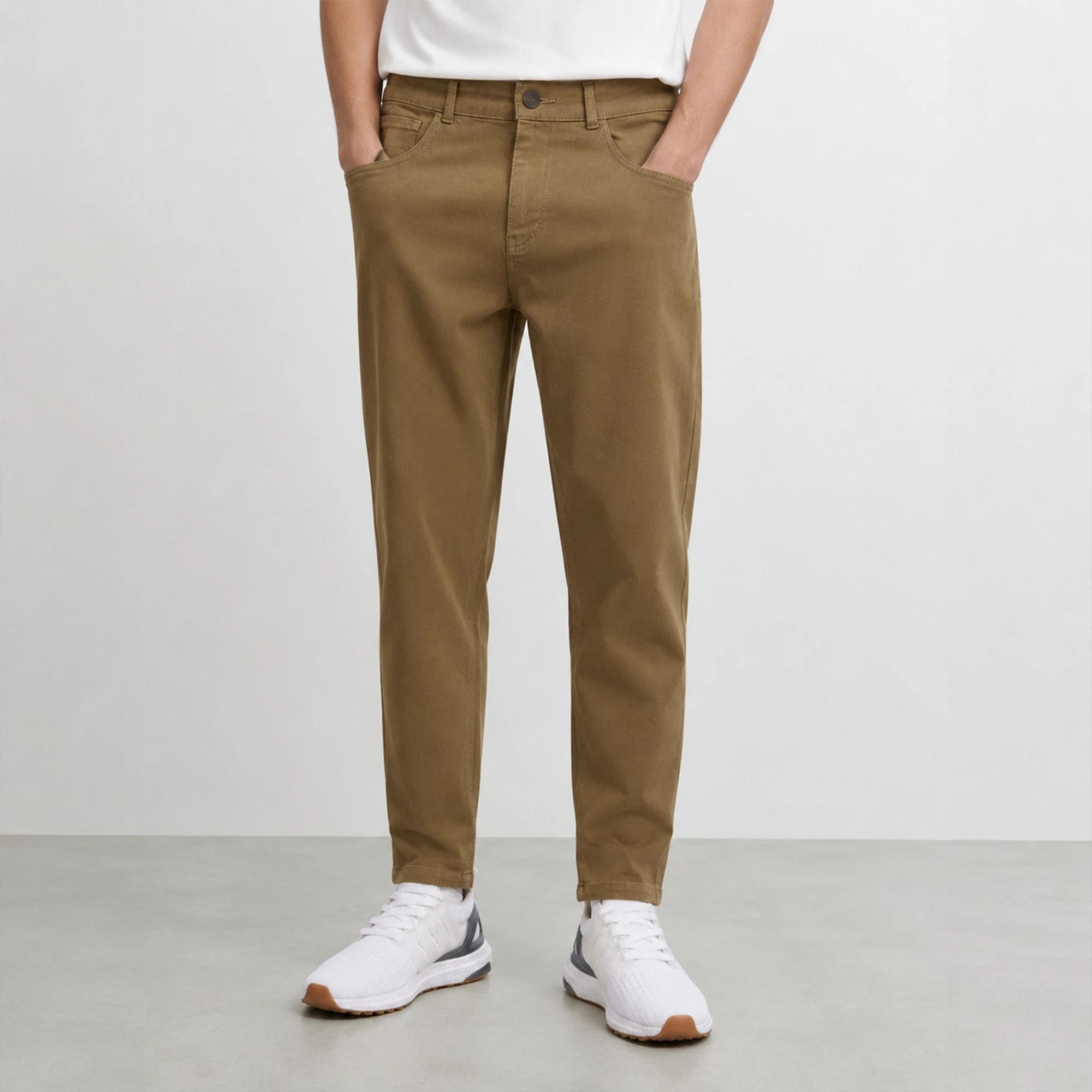 MEN'S 5-POCKET STRETCH TROUSERS Thumbnail 1