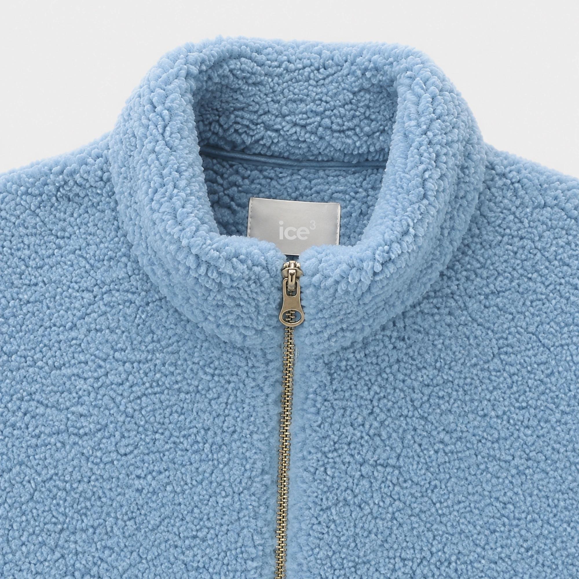 GIRL'S SOFT TEDDY FLEECE ZIP-UP JACKET media preview 3