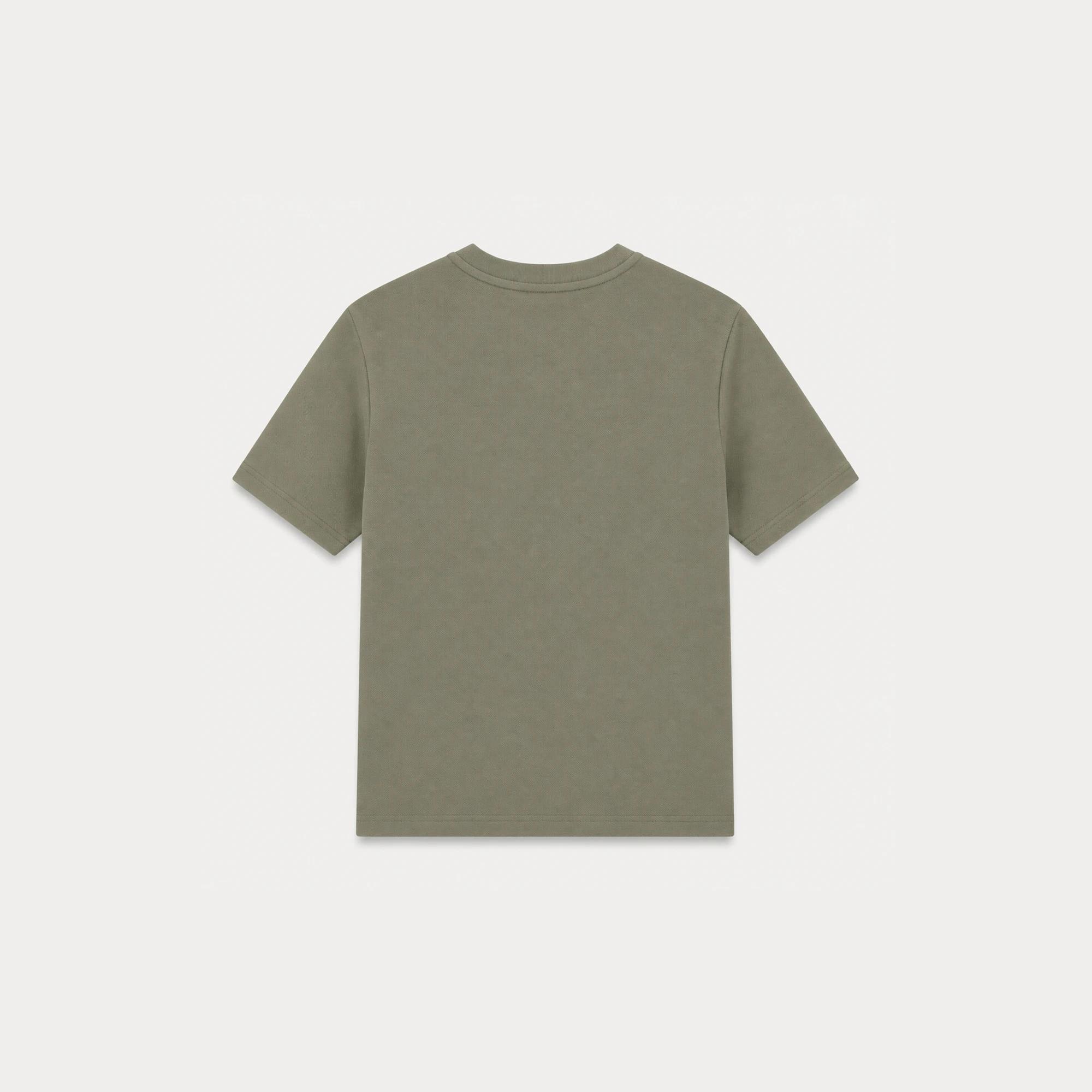 MEN'S CREW-NECK T-SHIRT IN STRETCH NYLON Thumbnail 3