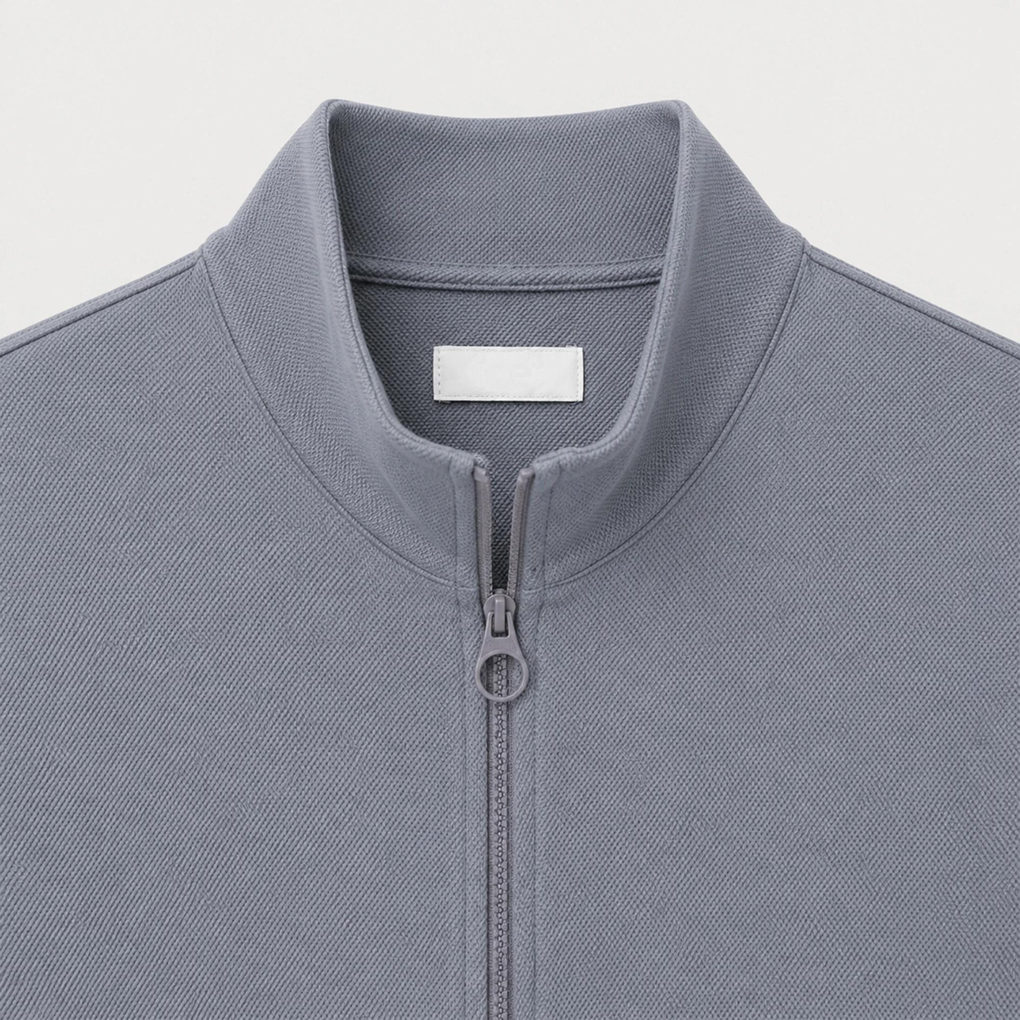 MEN'S FULL-ZIP JACKET WITH A HIGH COLLAR media preview 3