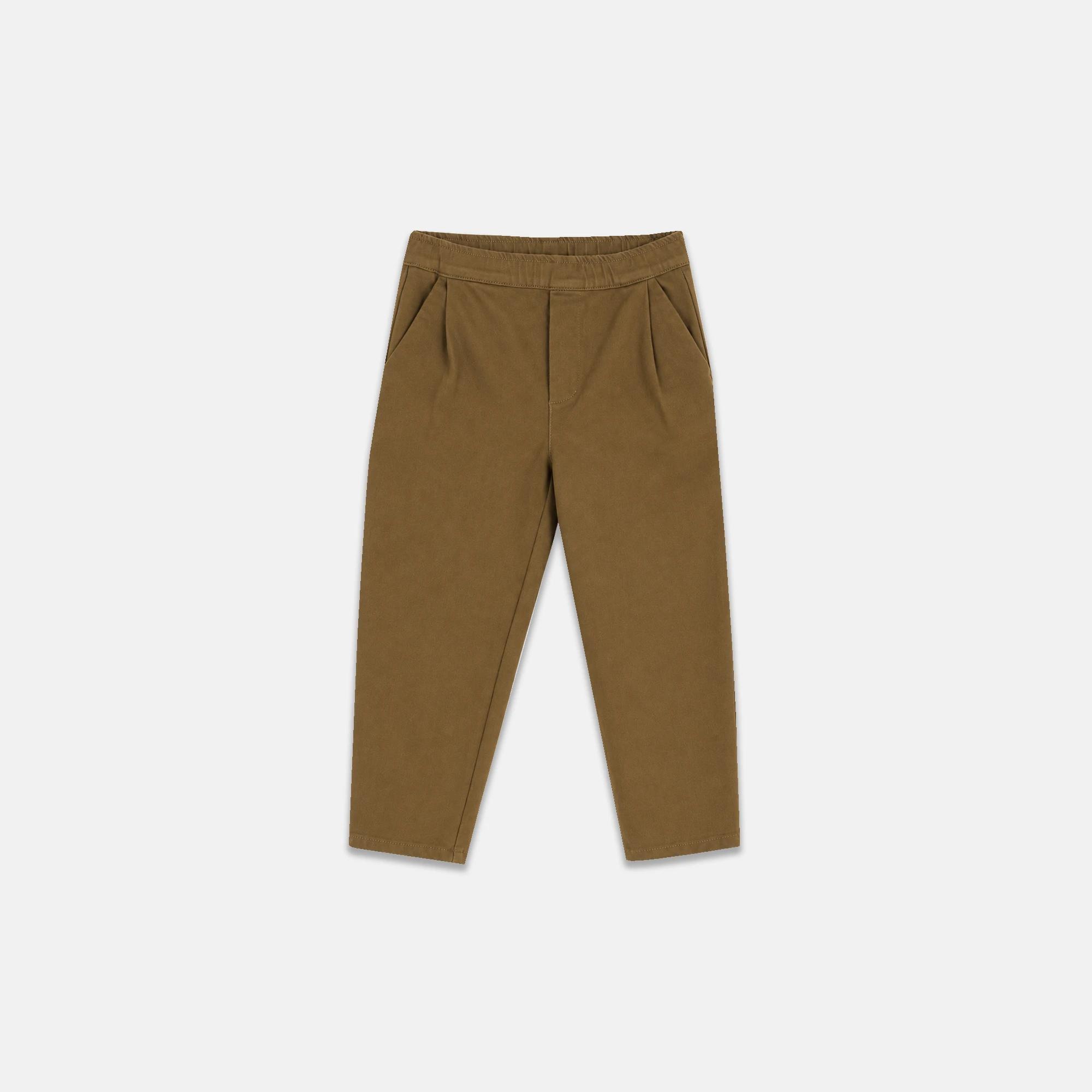BOYS' CHINO TROUSERS WITH ELASTIC WAIST alternative product image
