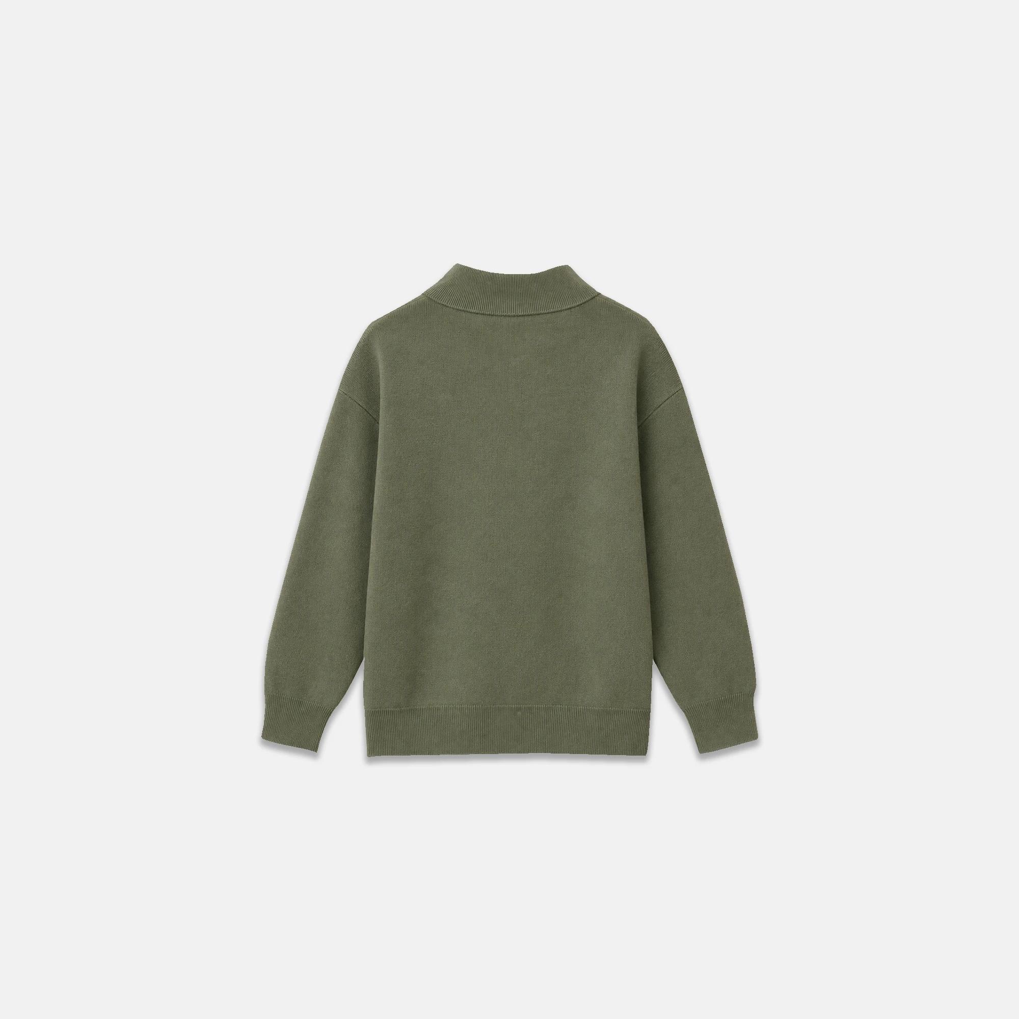 BOYS' KNITTED POLO SWEATER Thumbnail 3
