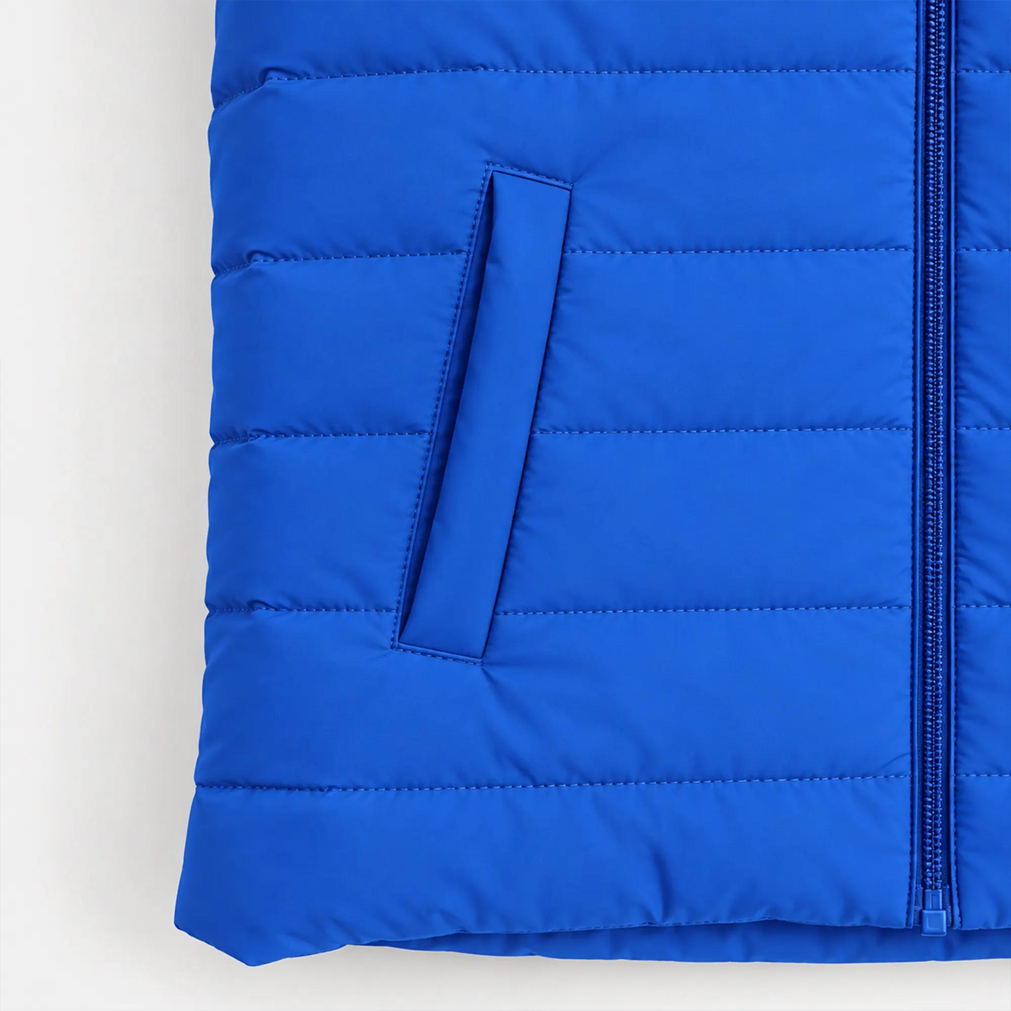 BOYS' QUILTED STAND-COLLAR PUFFER VEST media preview 4