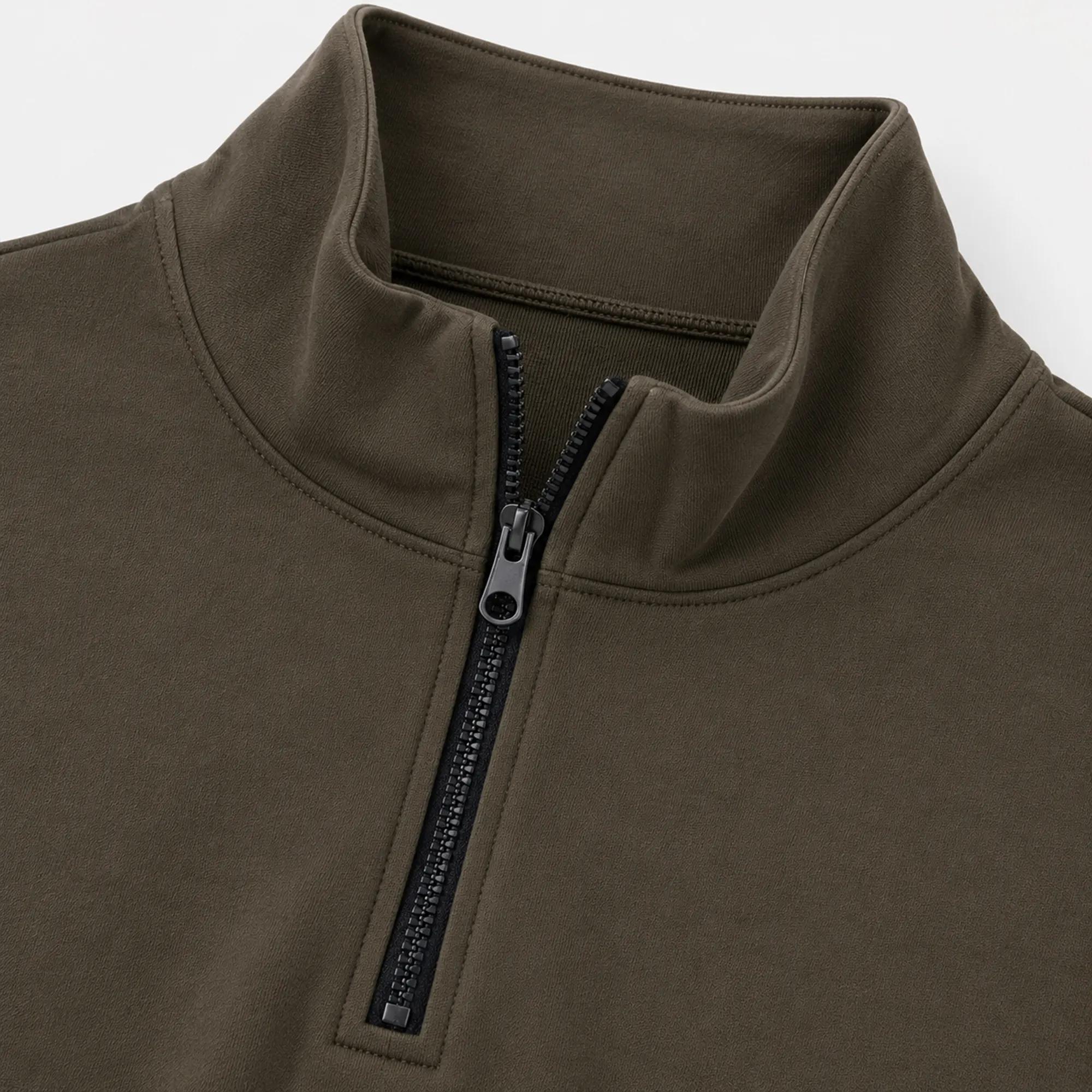 BOYS' HALF-ZIP MOCK-NECK SWEATSHIRT Thumbnail 3