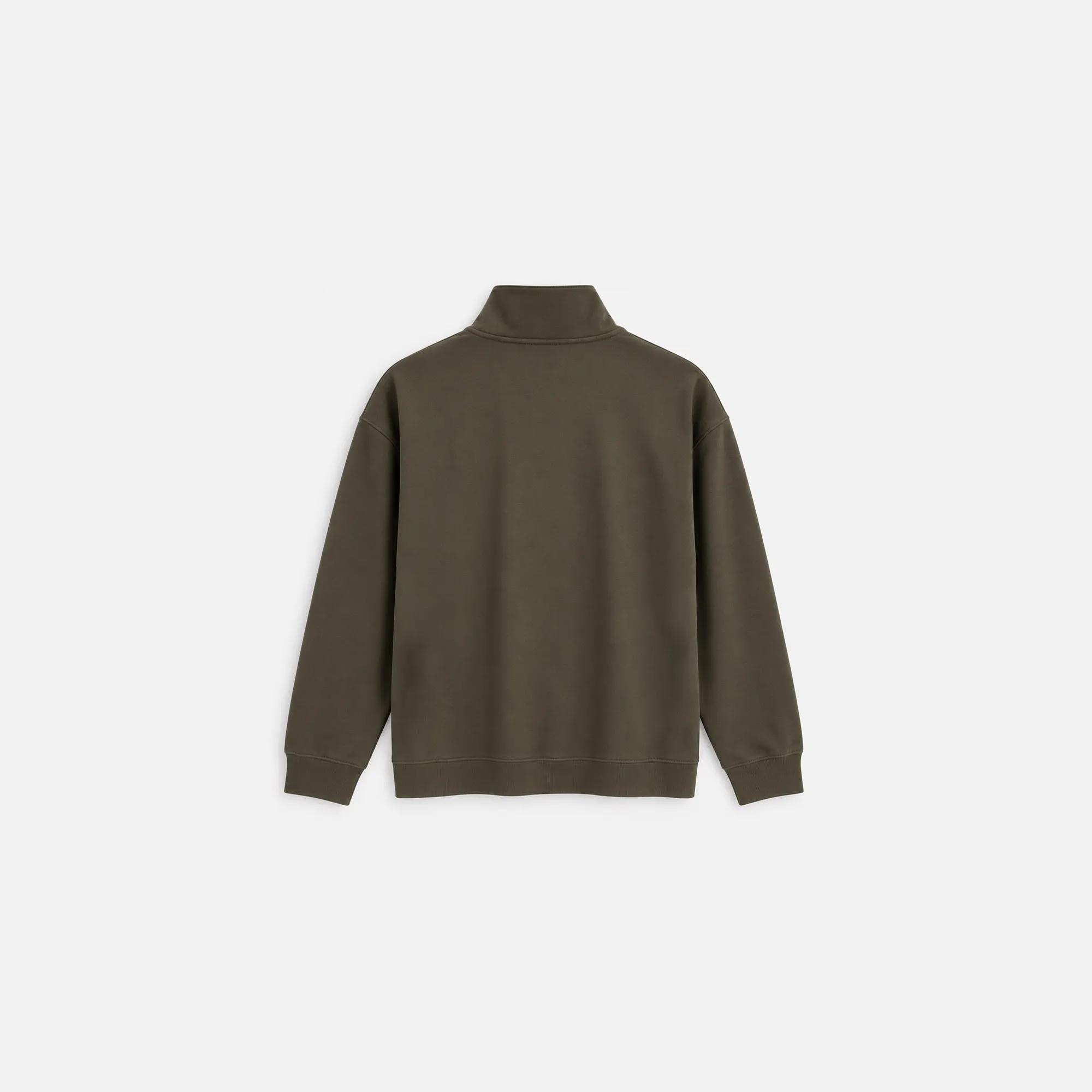 BOYS' HALF-ZIP MOCK-NECK SWEATSHIRT media preview 4