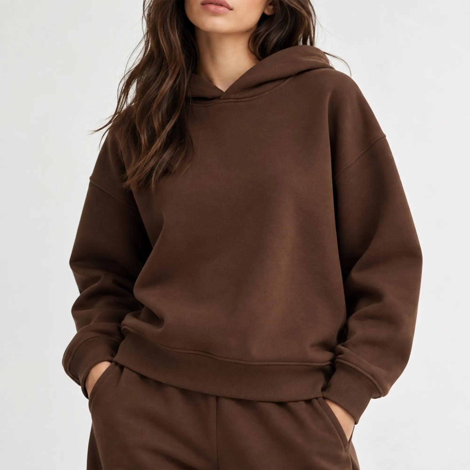 WOMEN'S OVERSIZED PULLOVER HOODIE alternative product image