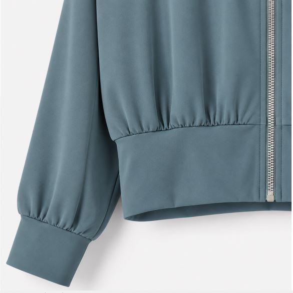 WOMEN’S MOCK-NECK TRACK JACKET Thumbnail 3