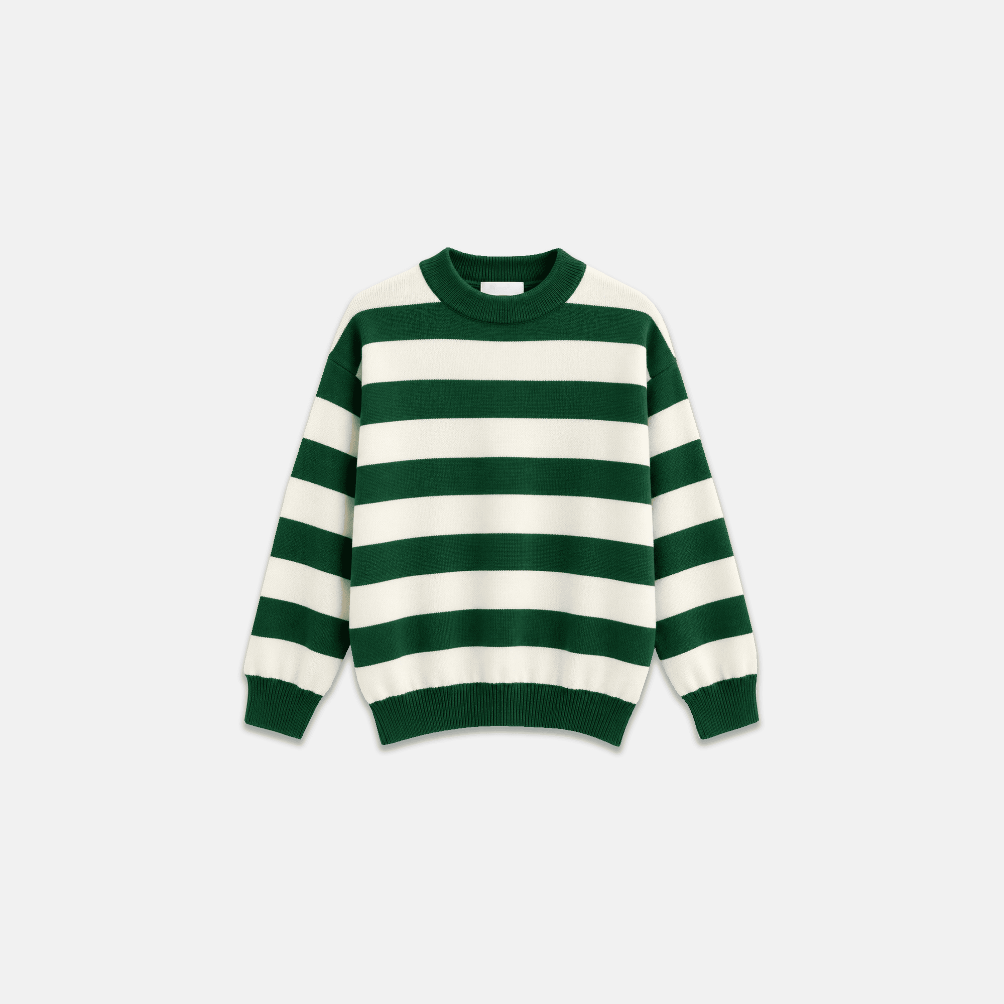 BOY’S STRIPED CREWNECK KNIT SWEATER Thumbnail 2