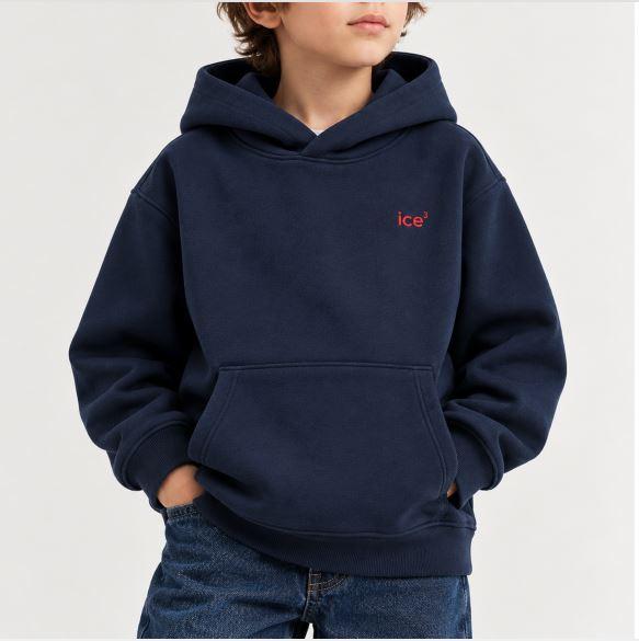 BOY’S BLEND POCKET FLEECE HOODIE Thumbnail 1