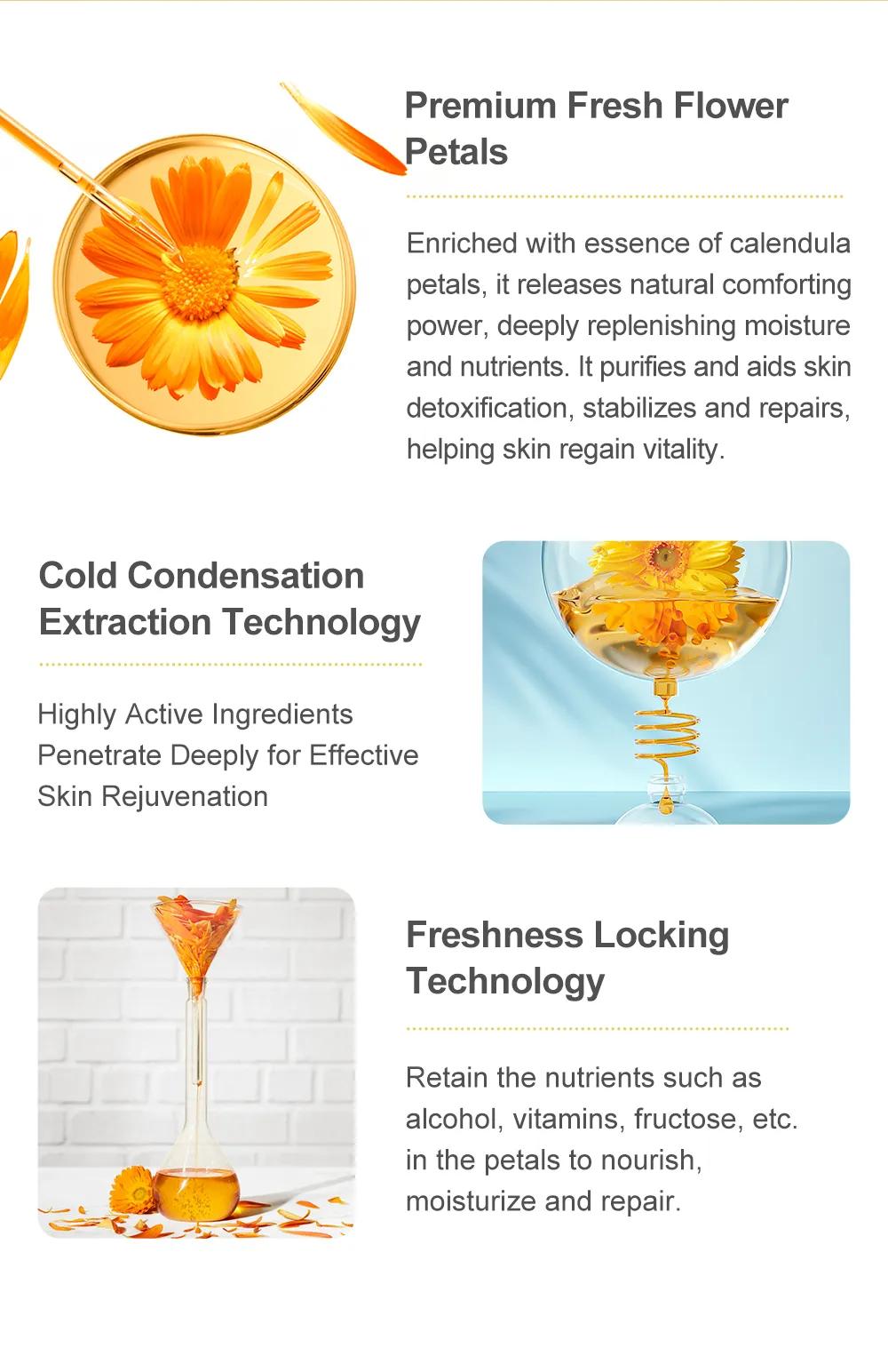CALENDULA PETAL HYDROGEL FACE MASK Thumbnail 6