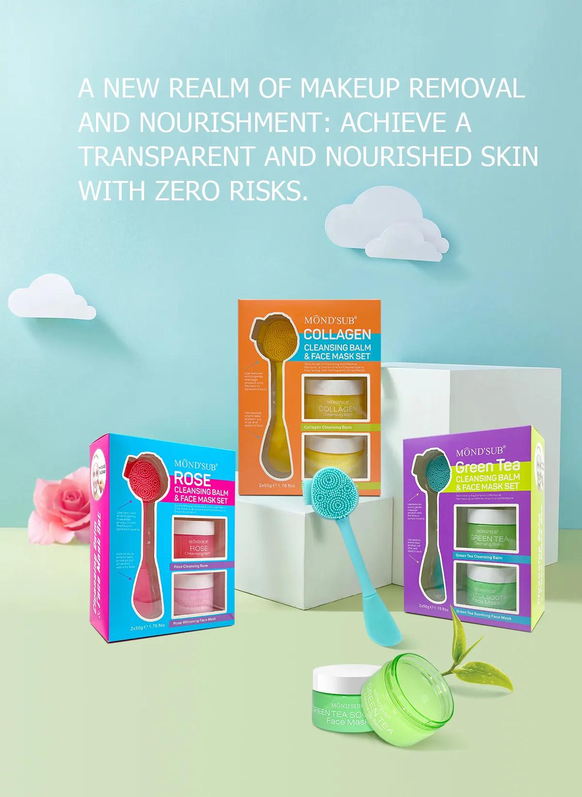 MONDSUB ROSE CLEANING BALM & FACE MASK SE Thumbnail 1