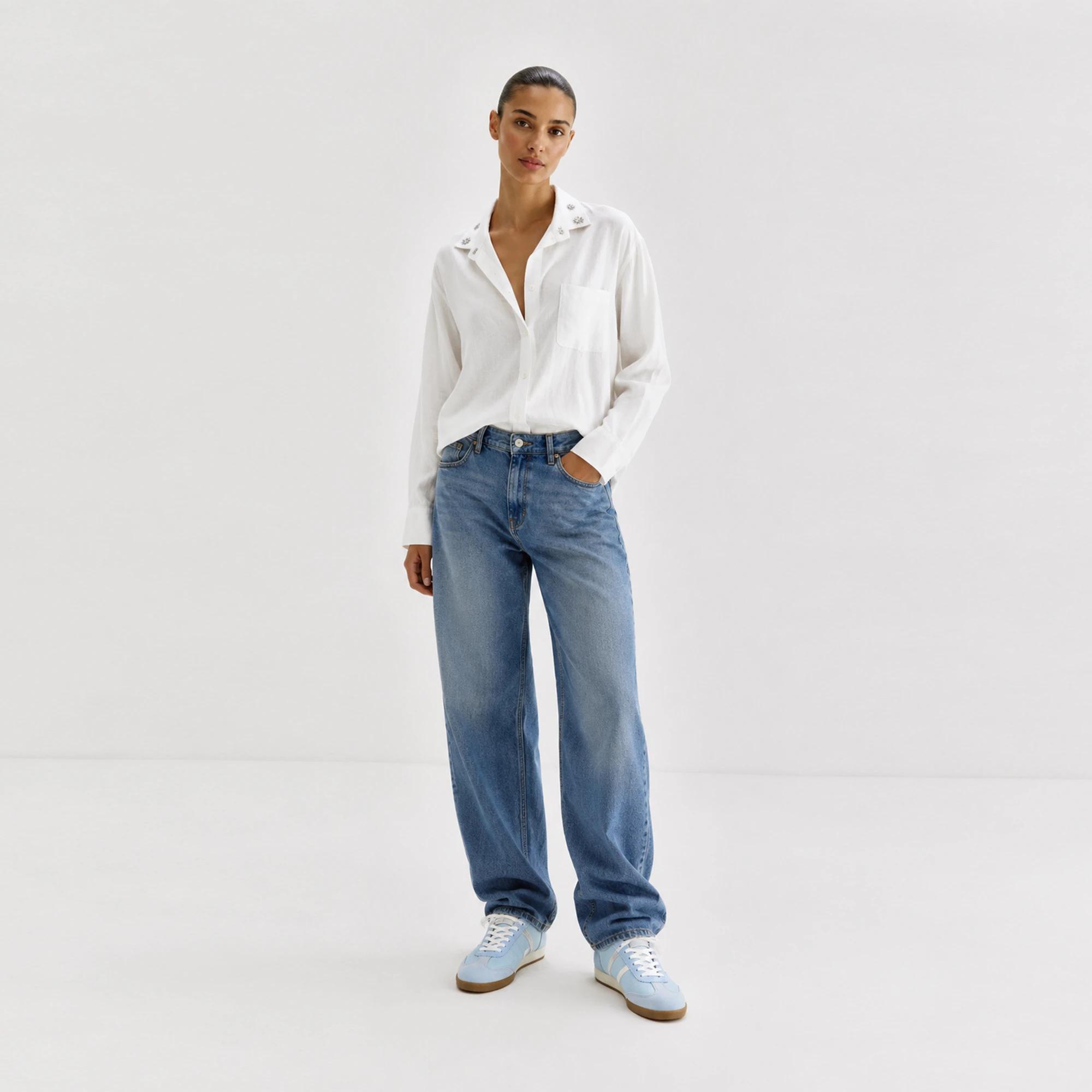 Women's Blend Embellished Collar Shirt product image