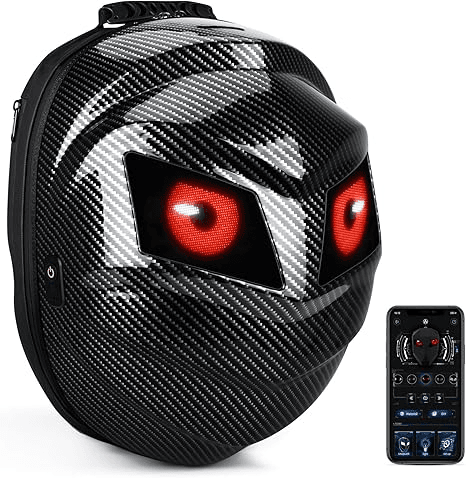 Black LED Backpack media preview 3