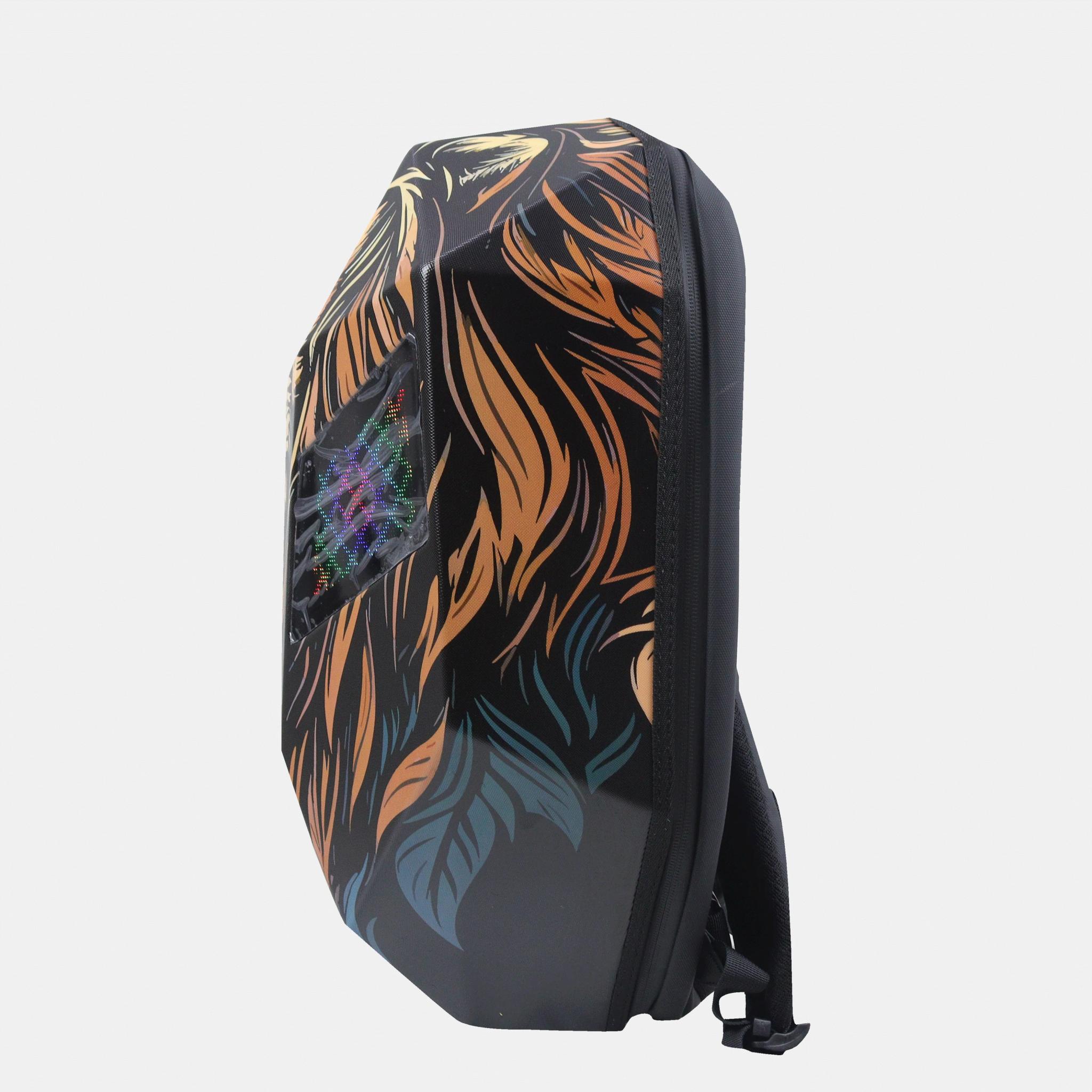 Fashionable LED bag with eyes media preview 3