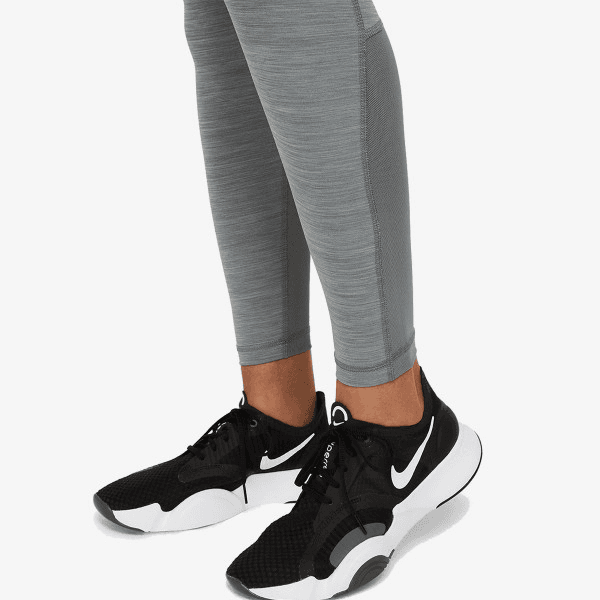NIKE WOMEN'S MID-RISE MESH-PANELED LEGGINGS media preview 3