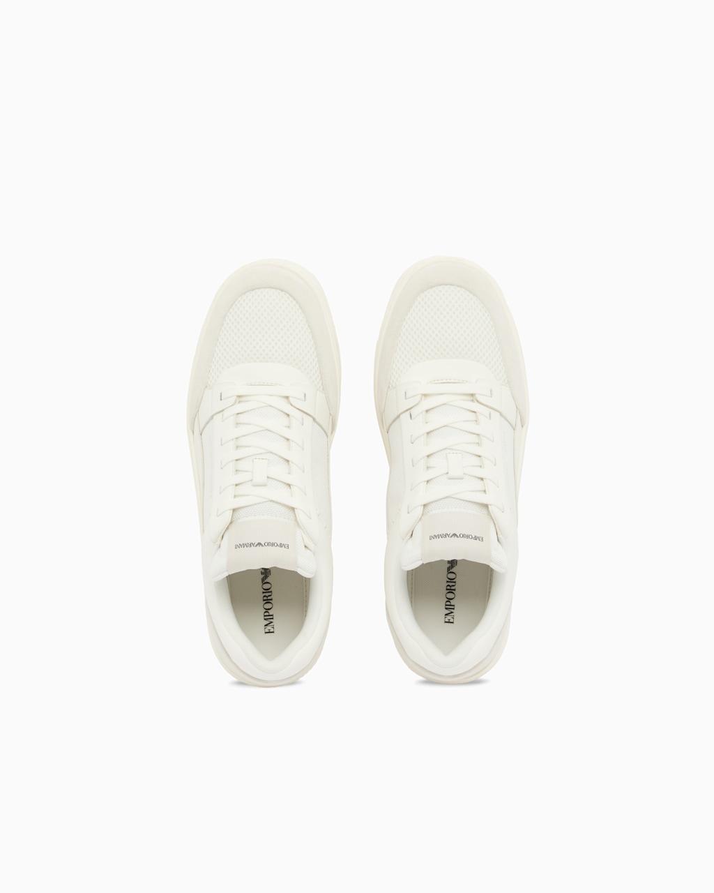 ARMANI SAEAKER ZAR COW SUEDE+AIR MESH media preview 2