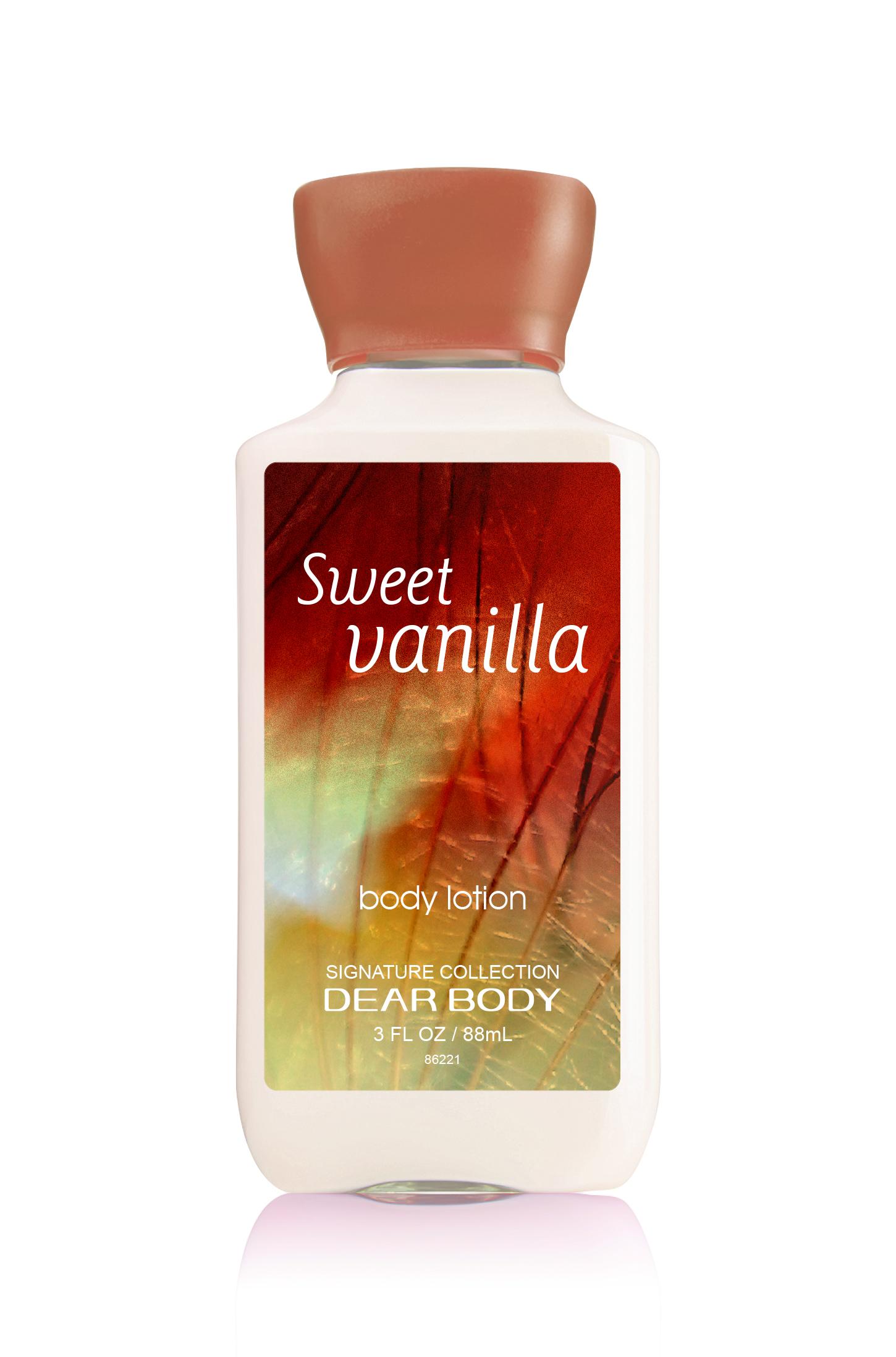 لوشن الجسم بنكهة الفانيليا الحلوة product image