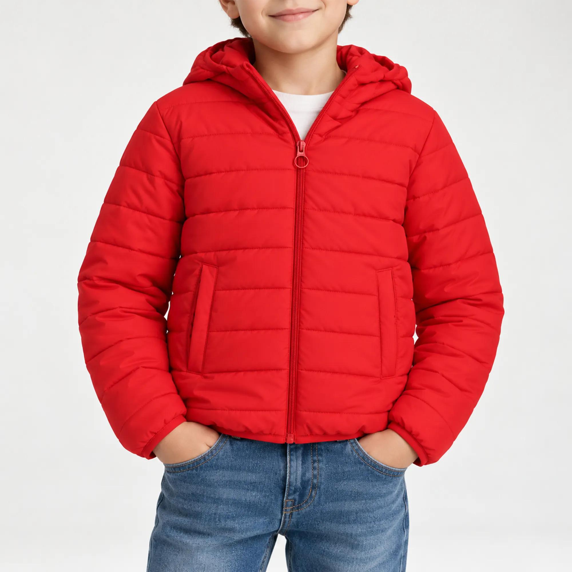 سترة مبطنة بغطاء رأس للأولاد product image